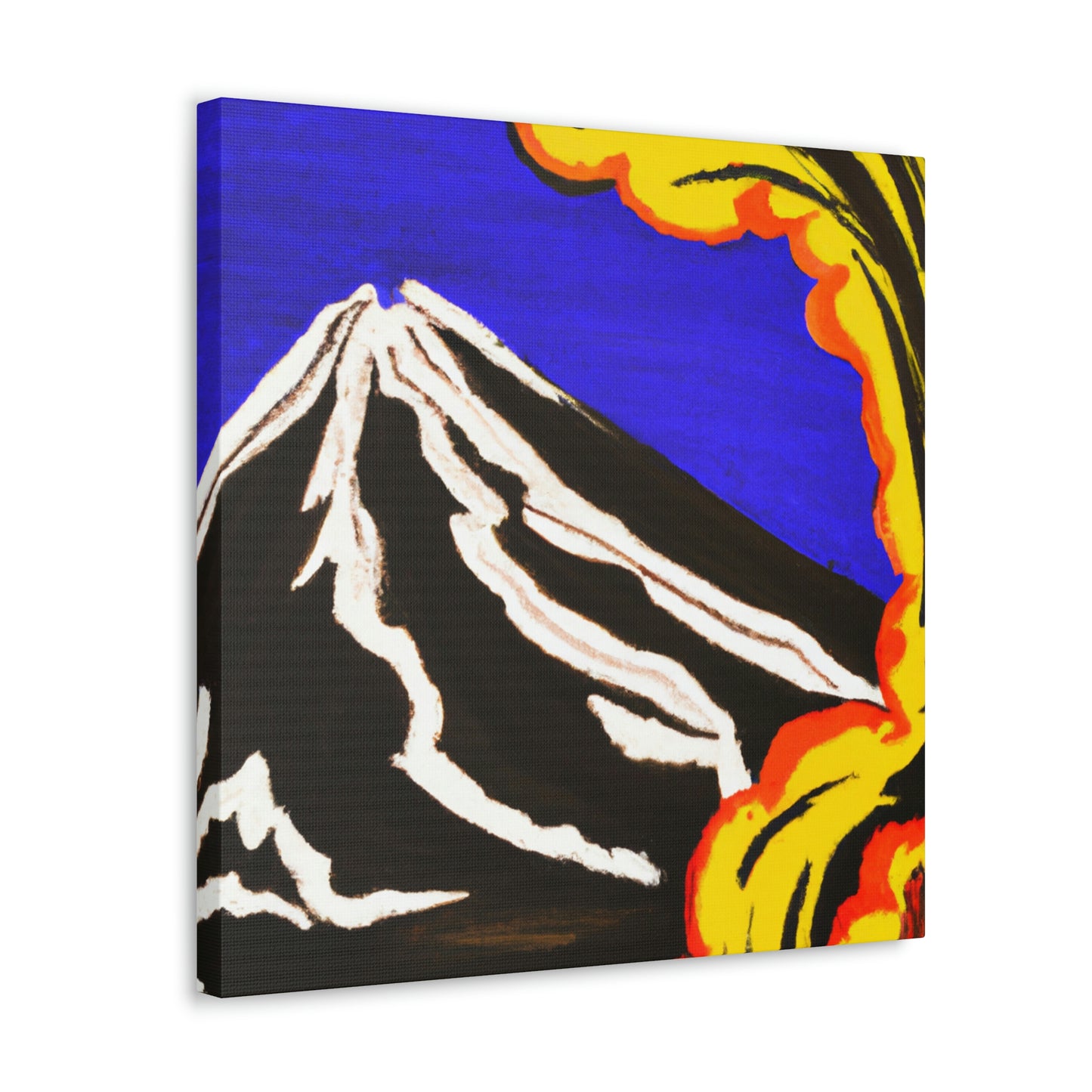 "Volcano On Fire!" - Canvas