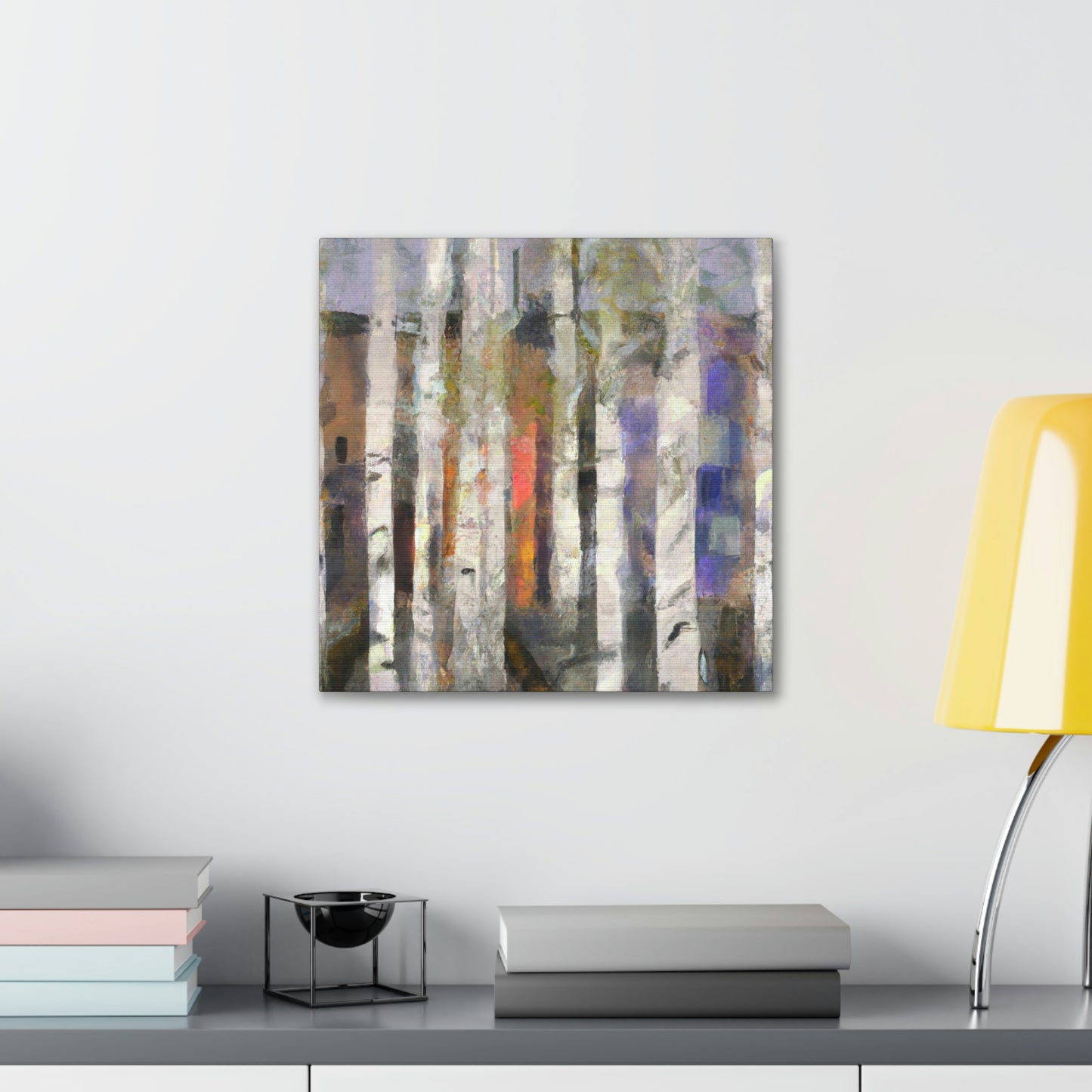 Birch Trees in Bloom - Canvas