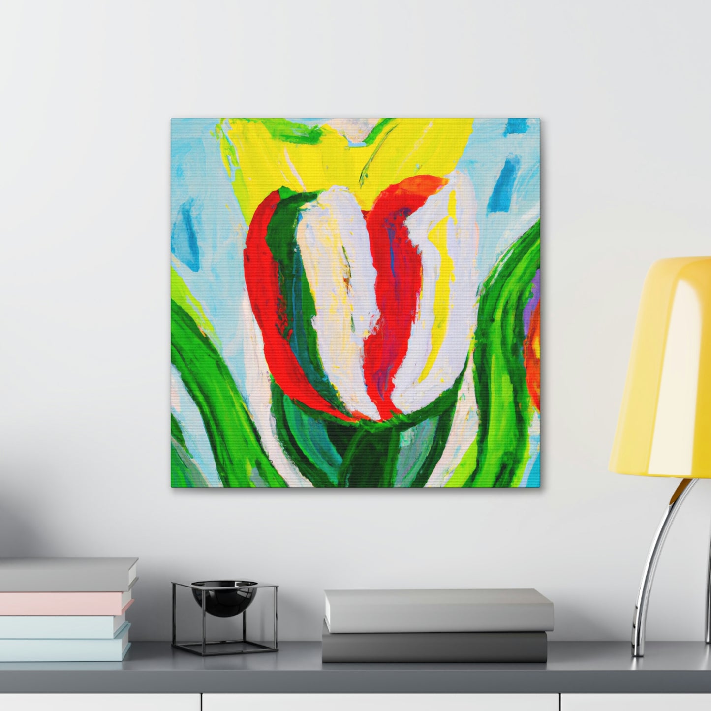 "Tulip Dance of Color" - Canvas