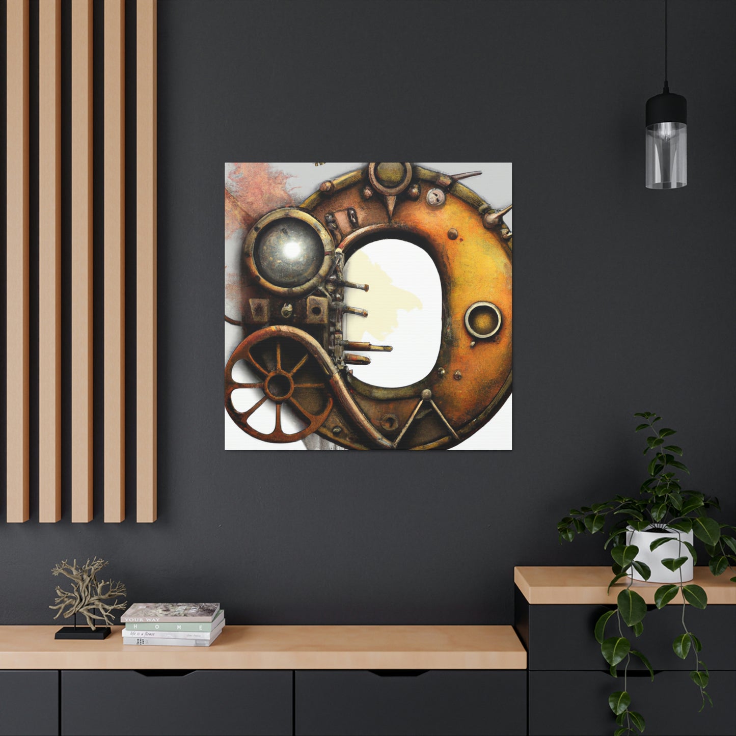 O, Steam Powered World - Canvas