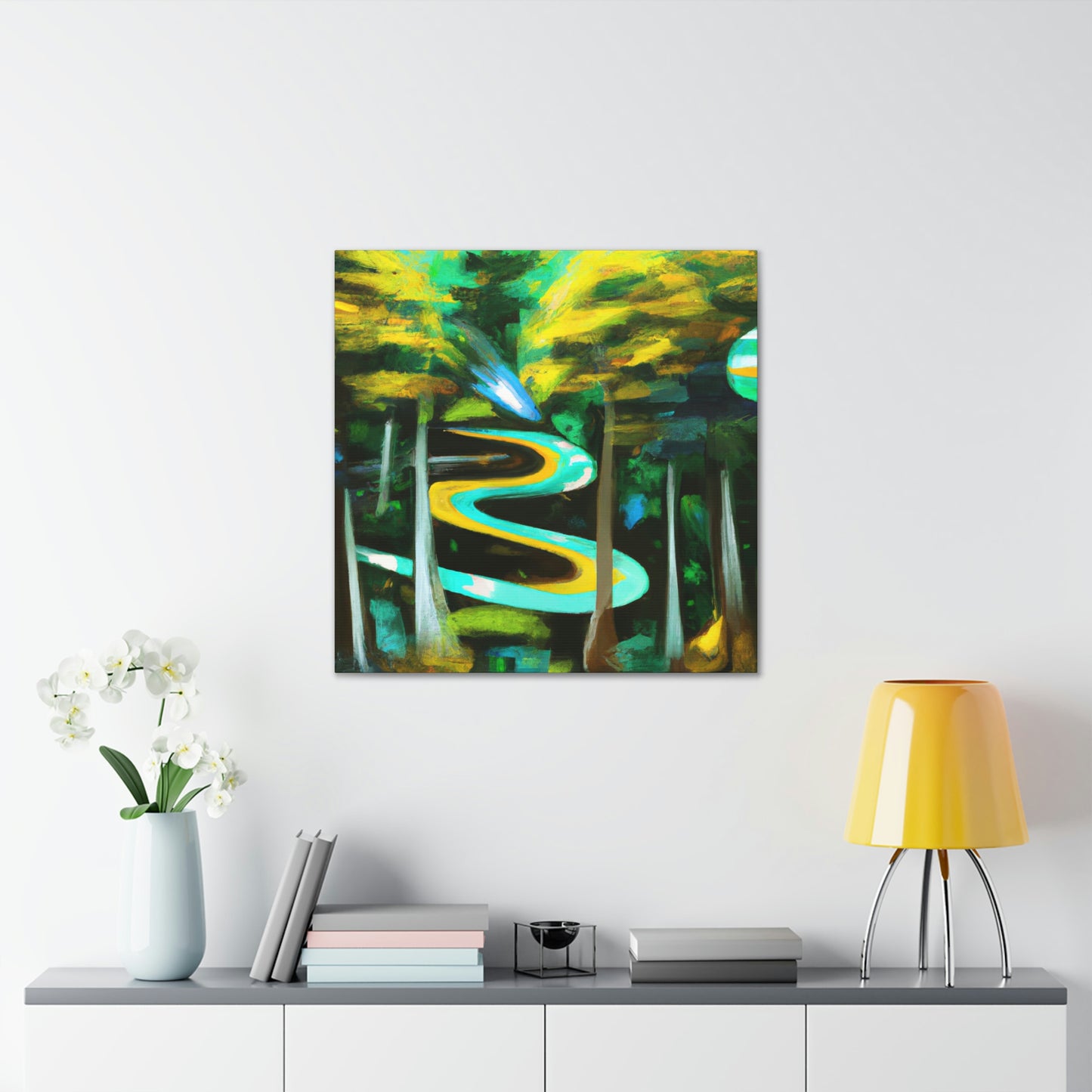 "Forest of Reflection" - Canvas