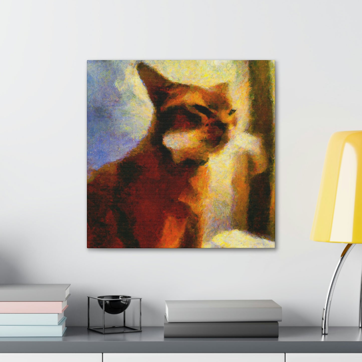 Abyssinian Splendor Portrayed - Canvas