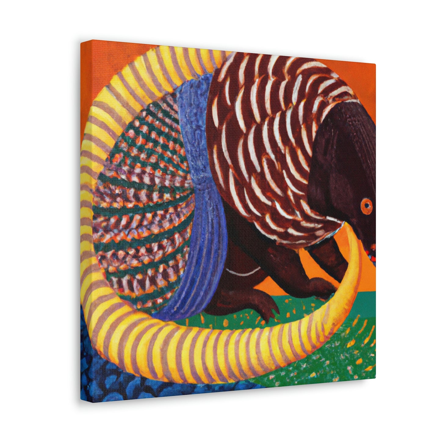 Gilded Pangolin Radiance - Canvas