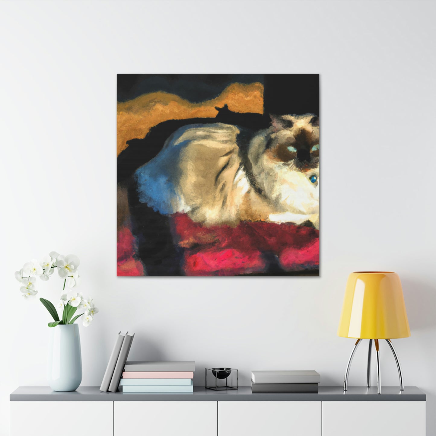 "Ragdoll in Fauvism" - Canvas