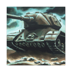 Tank on Fire Dream - Canvas