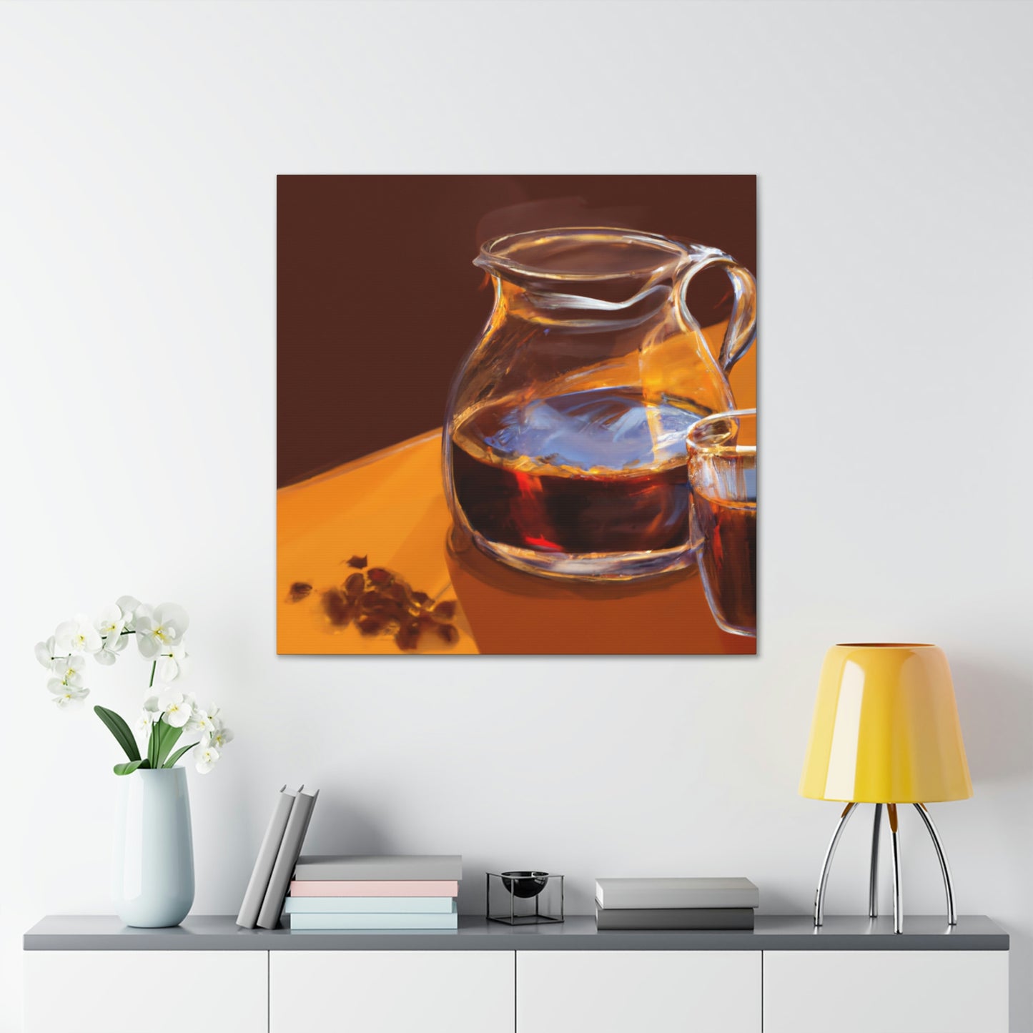 Coffee in Realism - Canvas