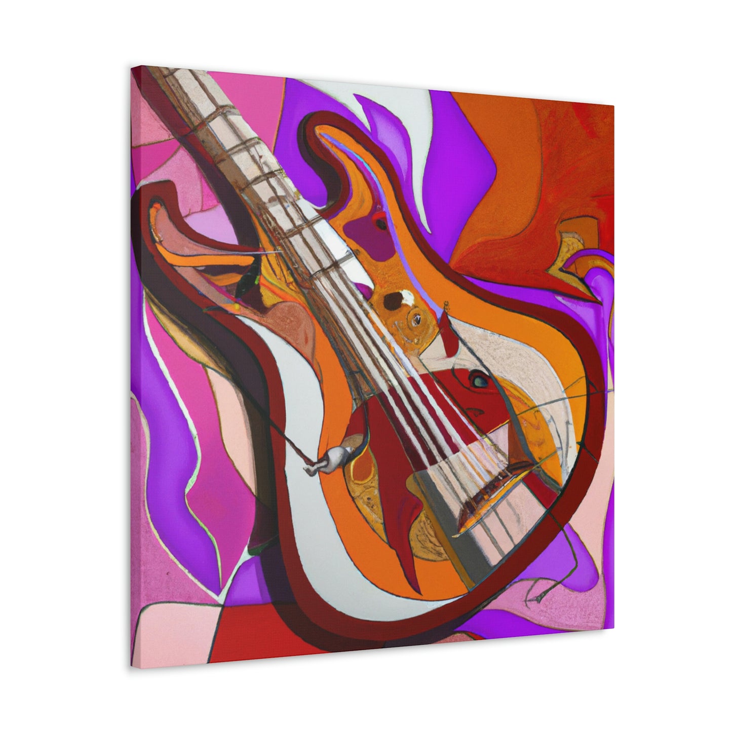 "Guitar Bass Groove". - Canvas