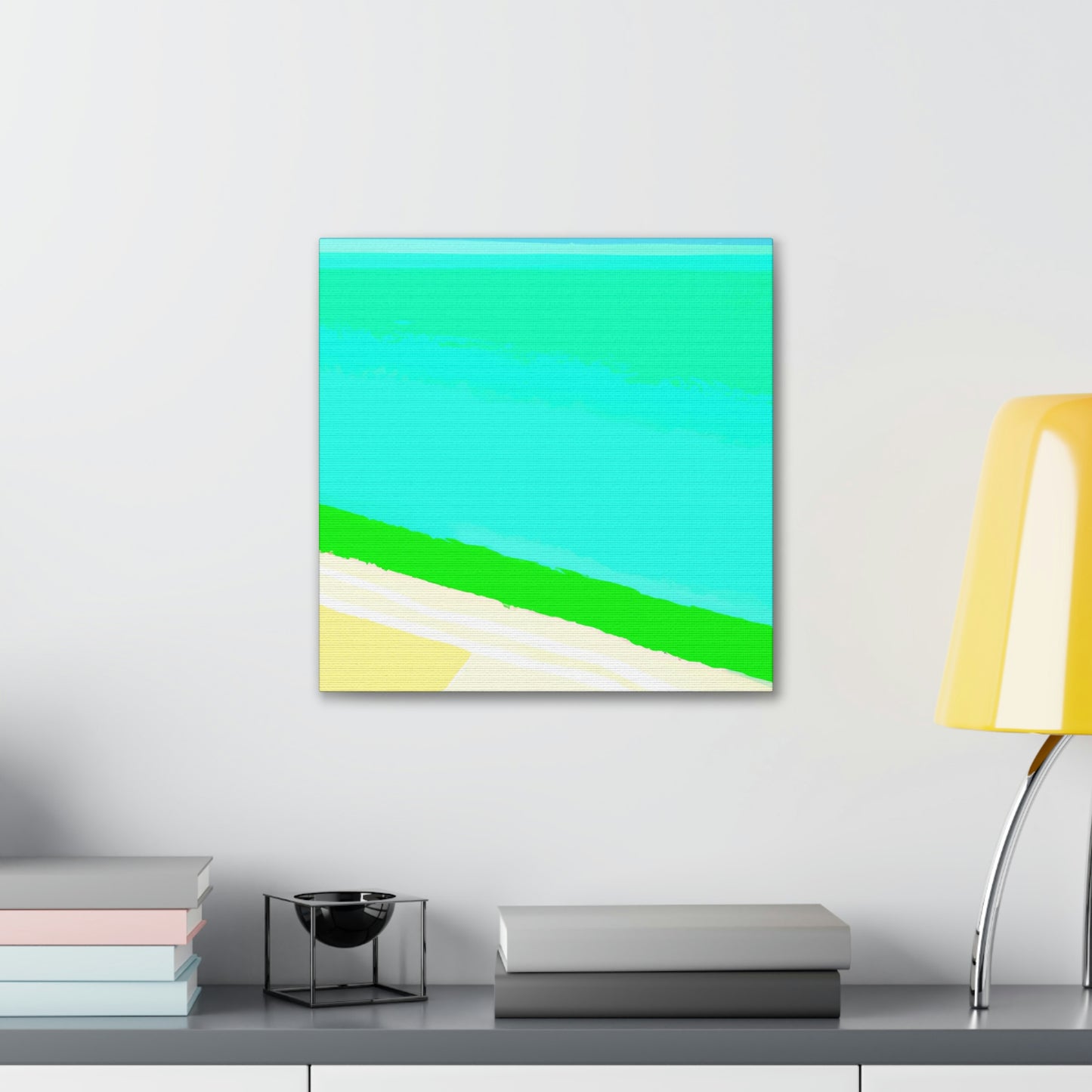 "Summer Sparkle Beaches" - Canvas