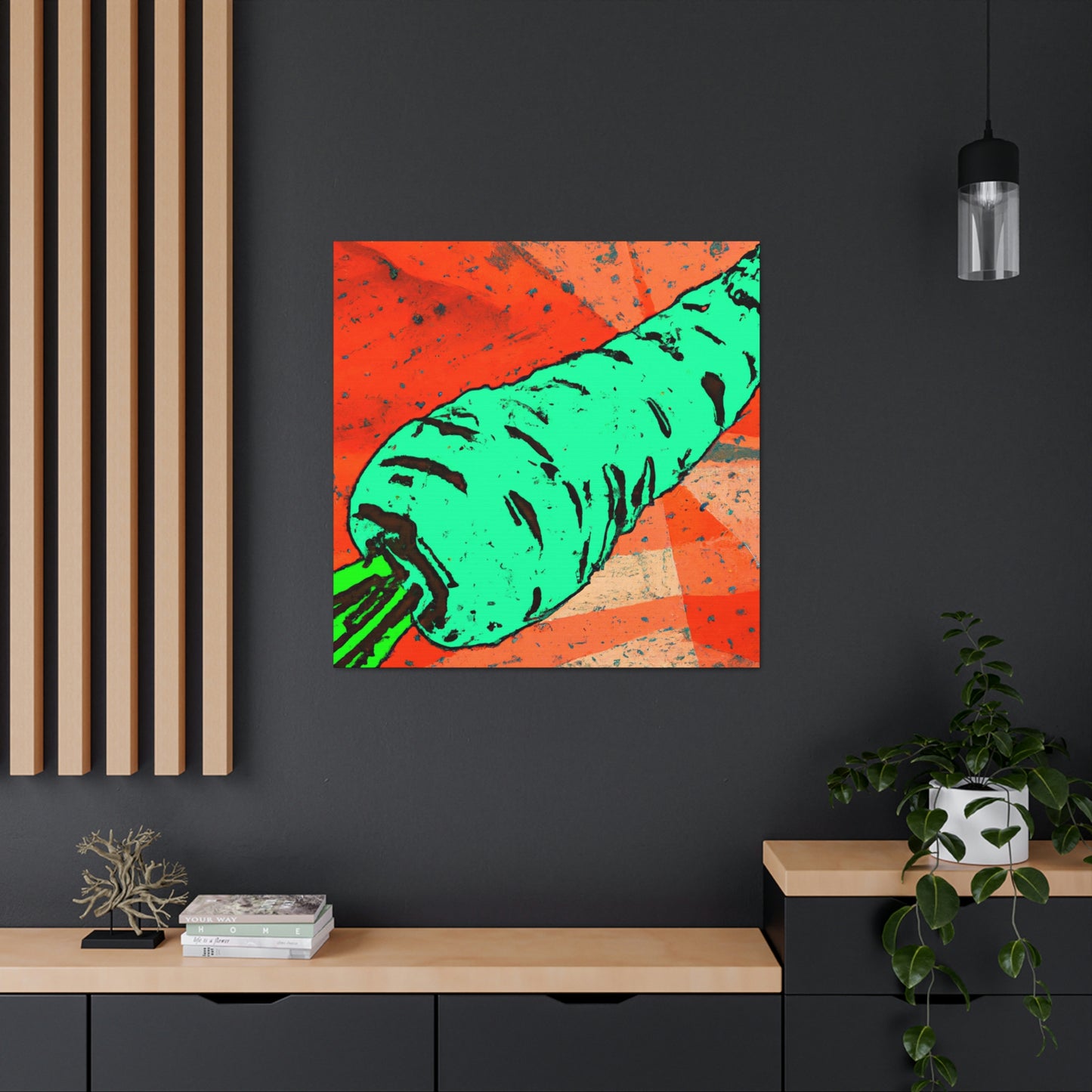 Carrot Pop Brilliance - Canvas