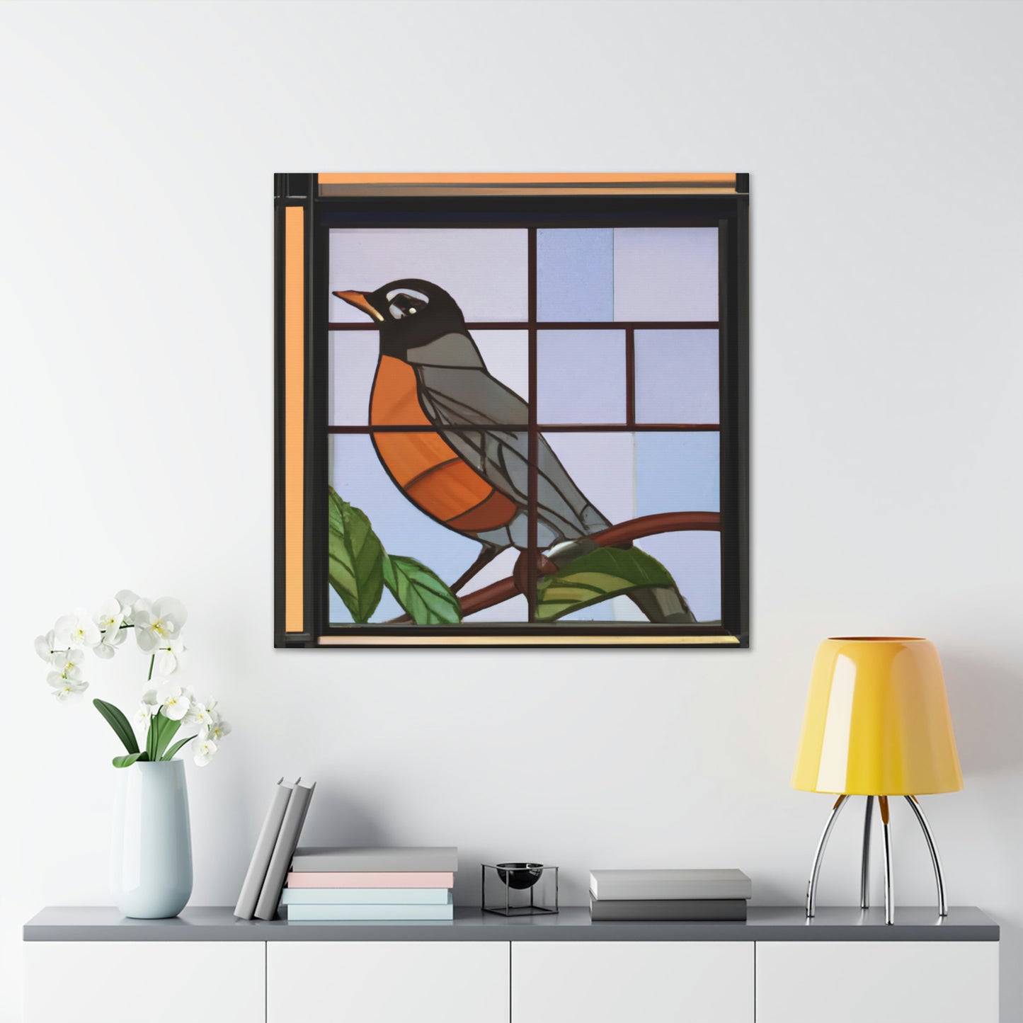 A Robin's Jazz Dance - Canvas