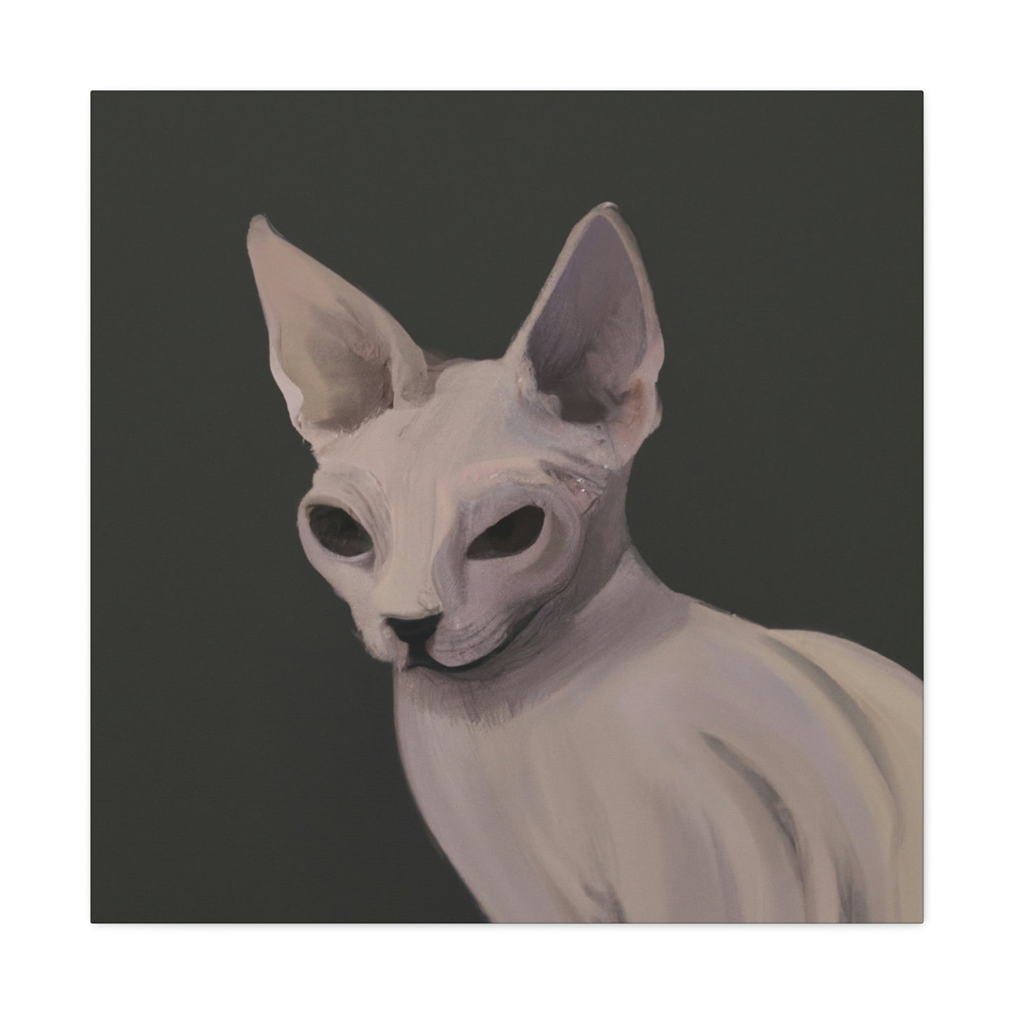 Sphynx of Minimalism - Canvas