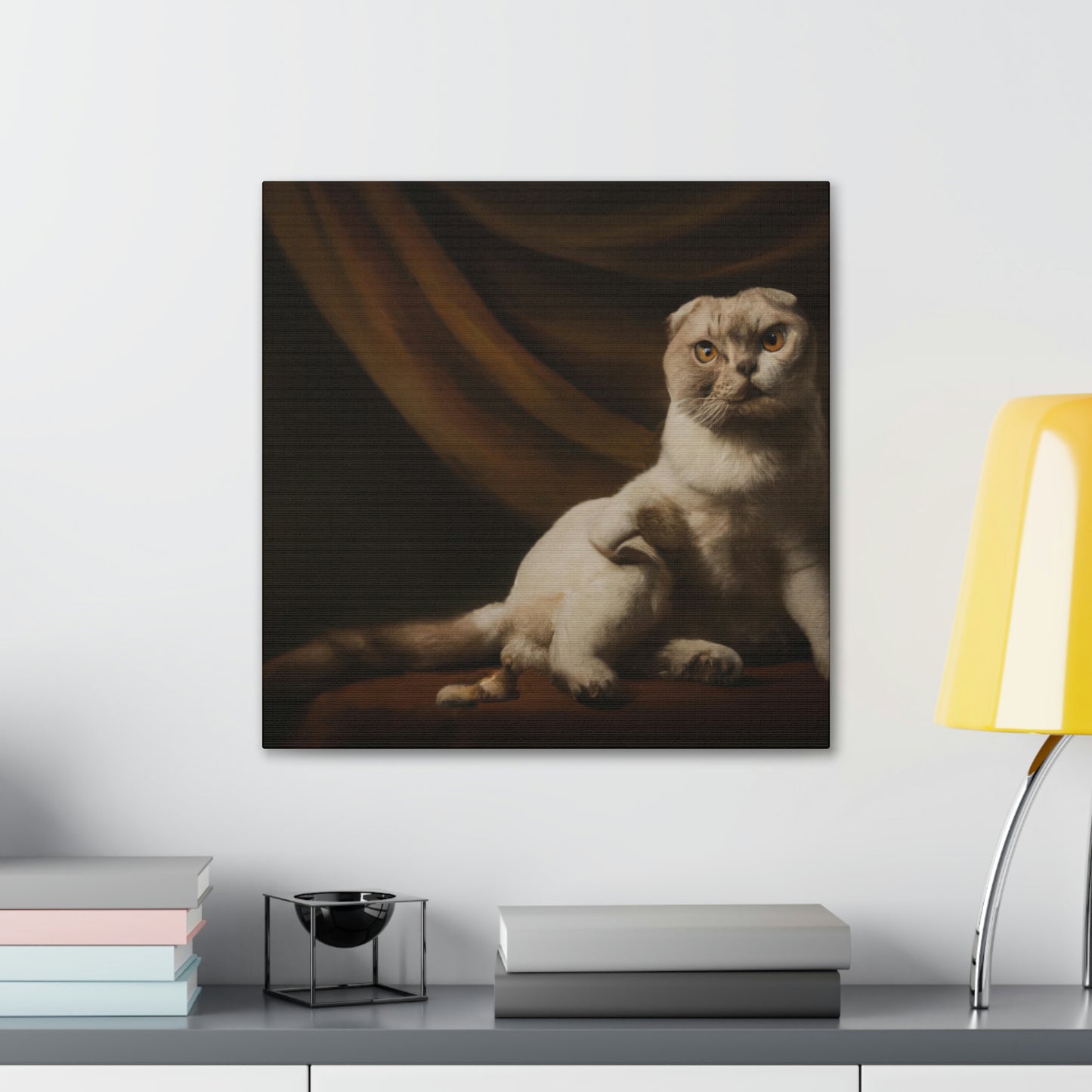 "Kitten in Tudor Times" - Canvas