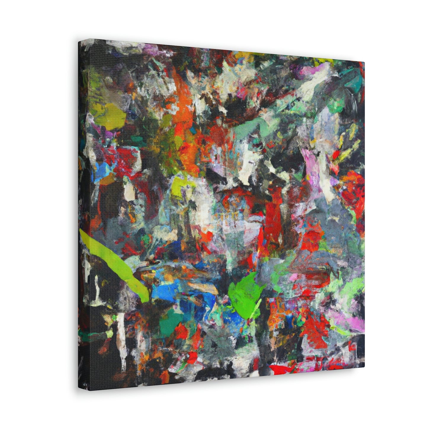 Rivers of Colorful Emotion - Canvas