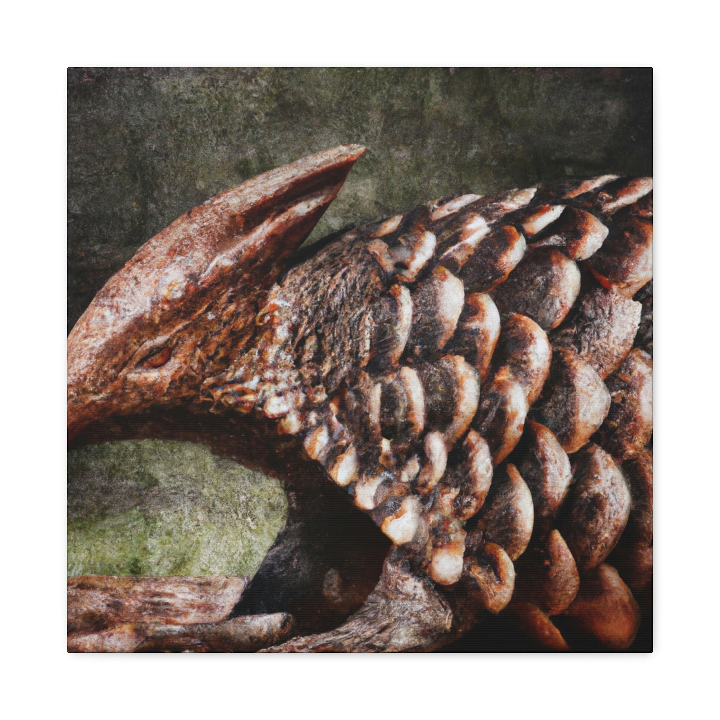 "Pangolin in India's Soul" - Canvas