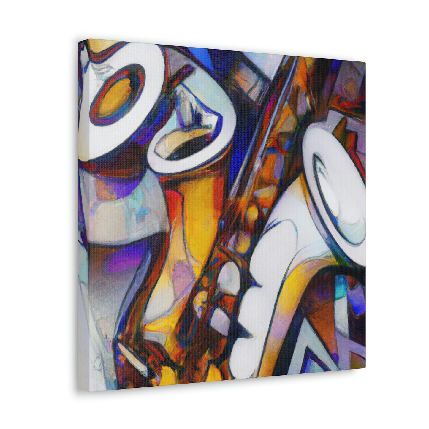 Saxophone Jazz Symphony - Canvas