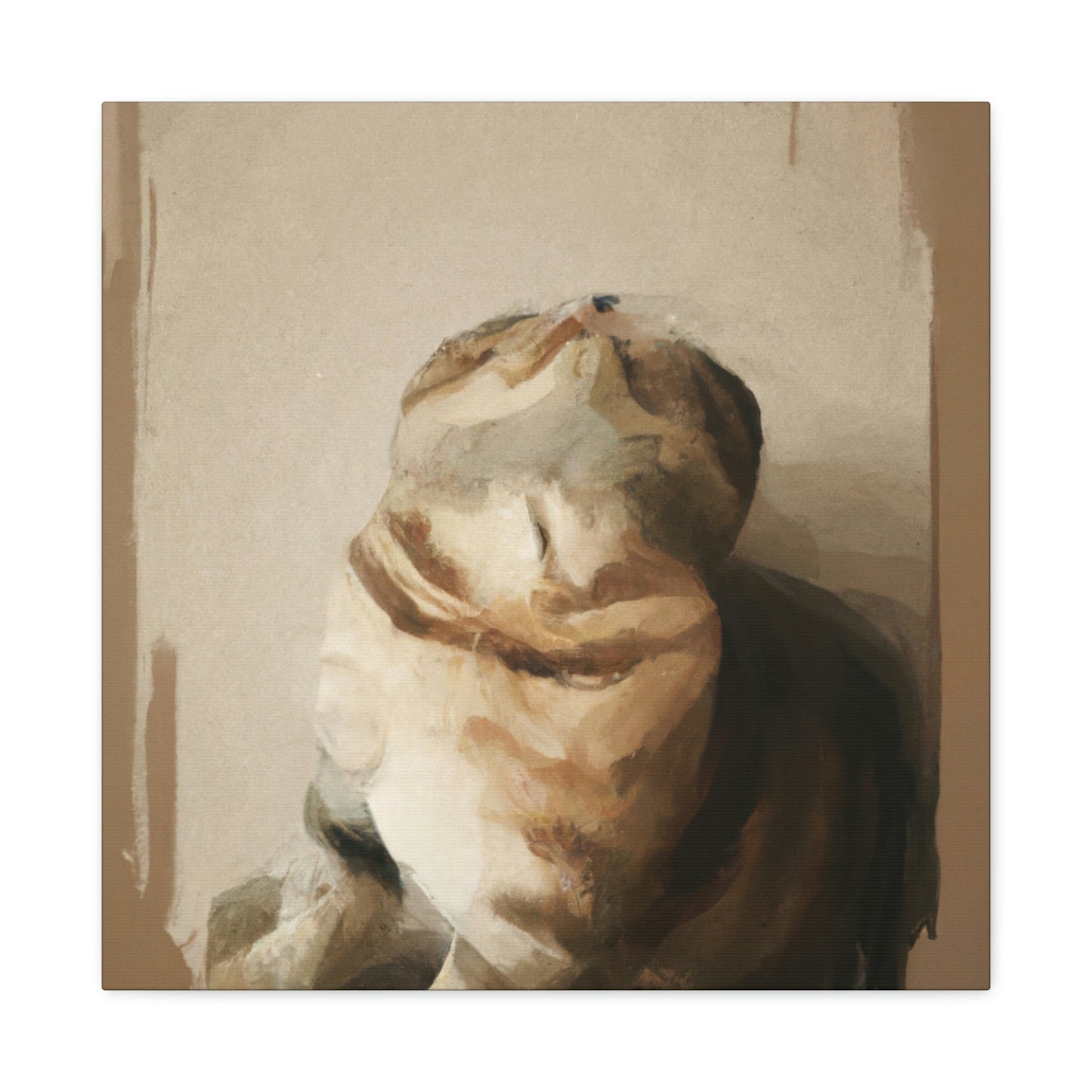 Feline Minimalism Joy - Canvas