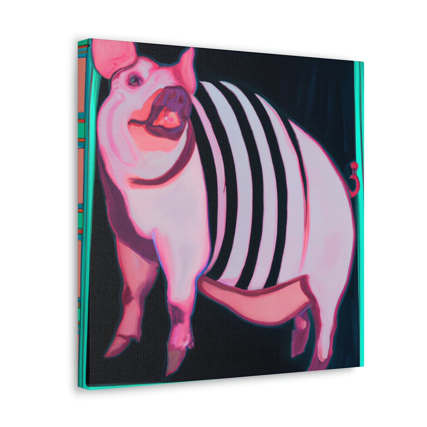 Pig of Mirrors Shine - Canvas