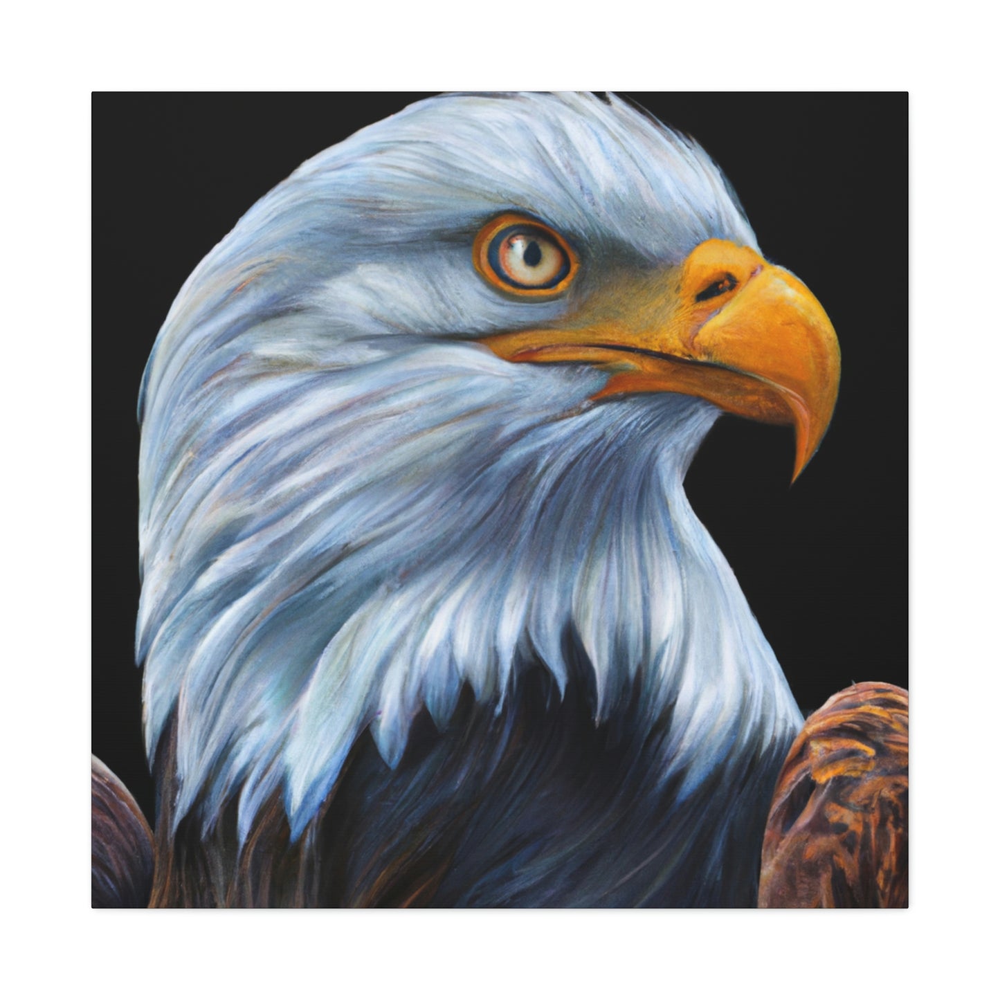 "Bald Eagle Realism!" - Canvas