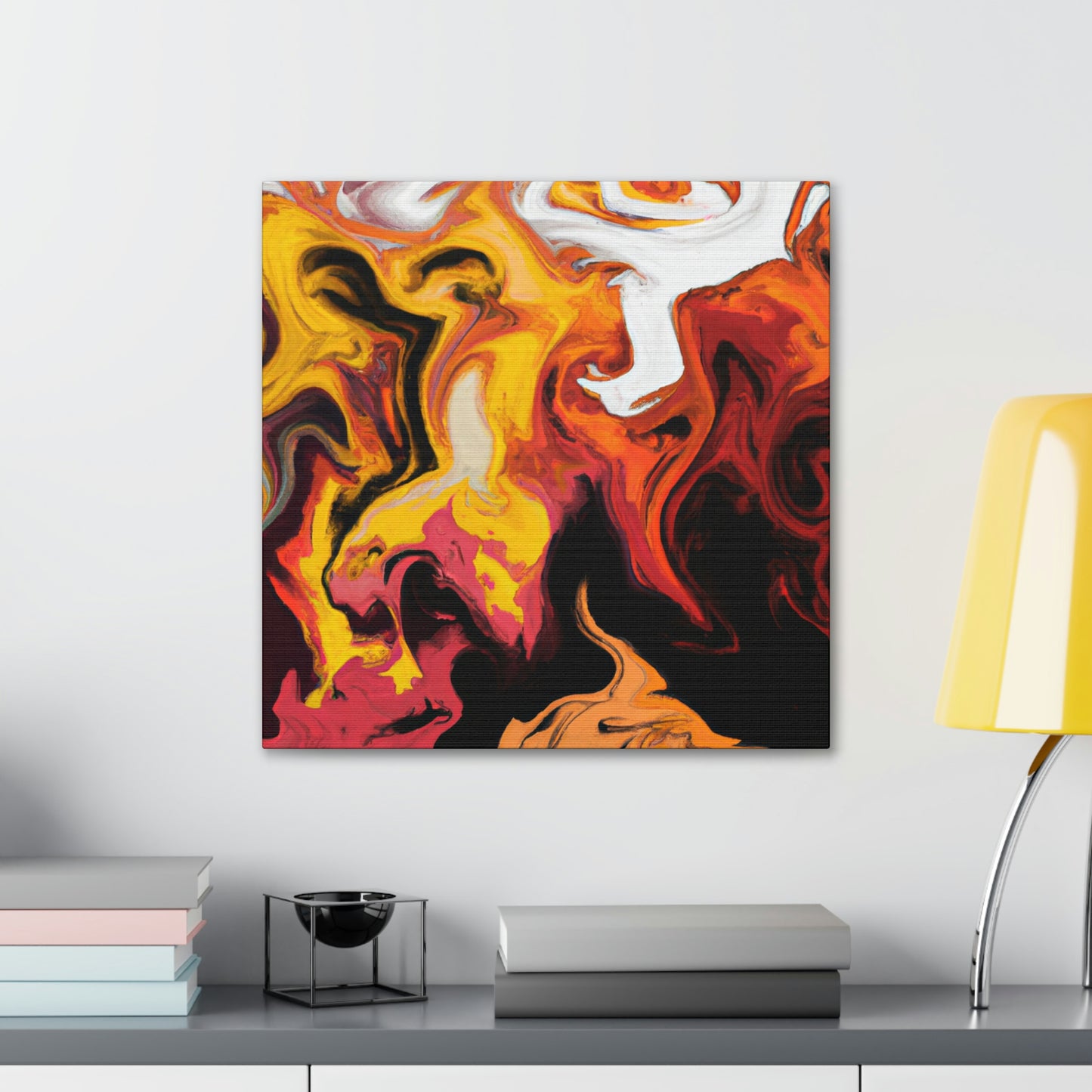 Radiating Joyous Reflection - Canvas