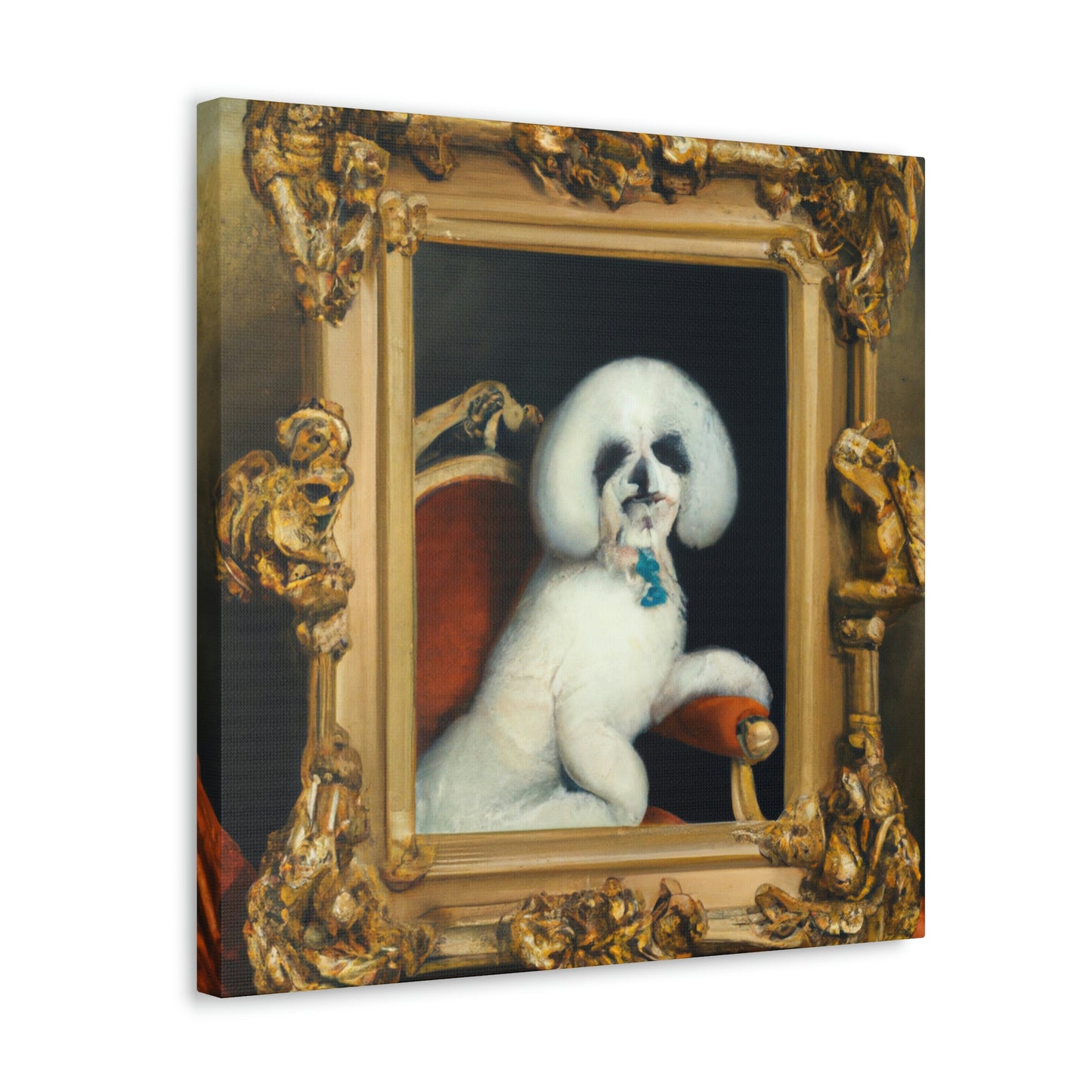 "Bichon Frise Adored" - Canvas