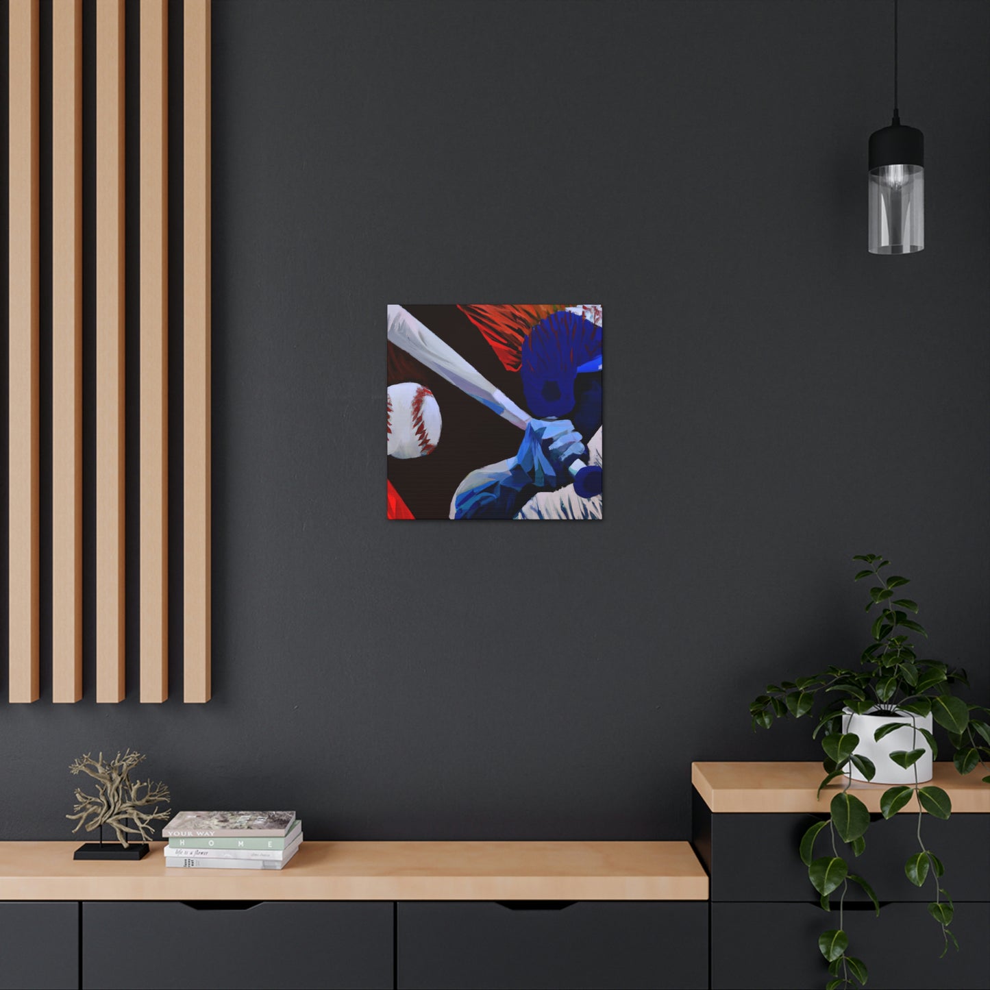 Baseball As Artwork - Canvas