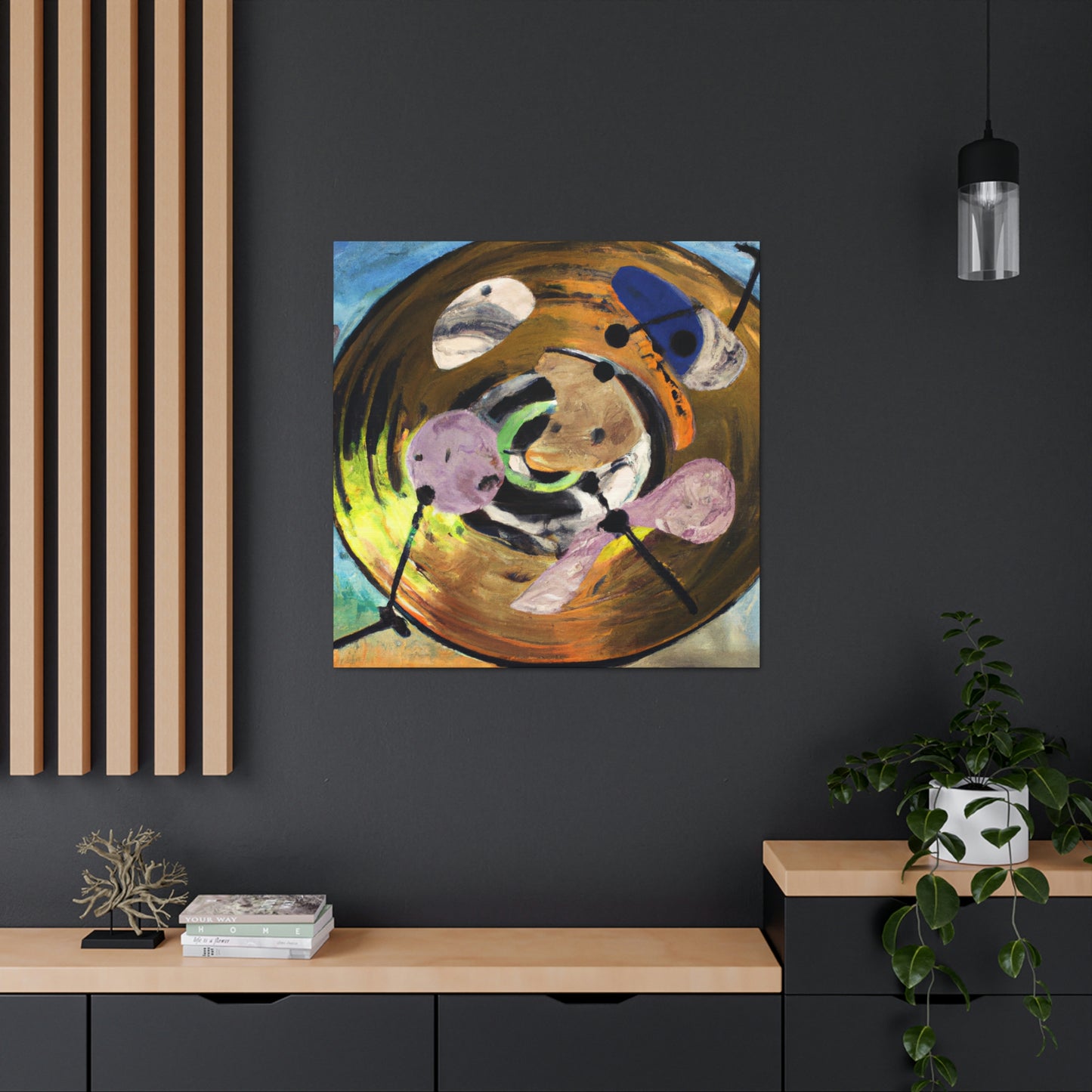 Cymbals in Harmony - Canvas