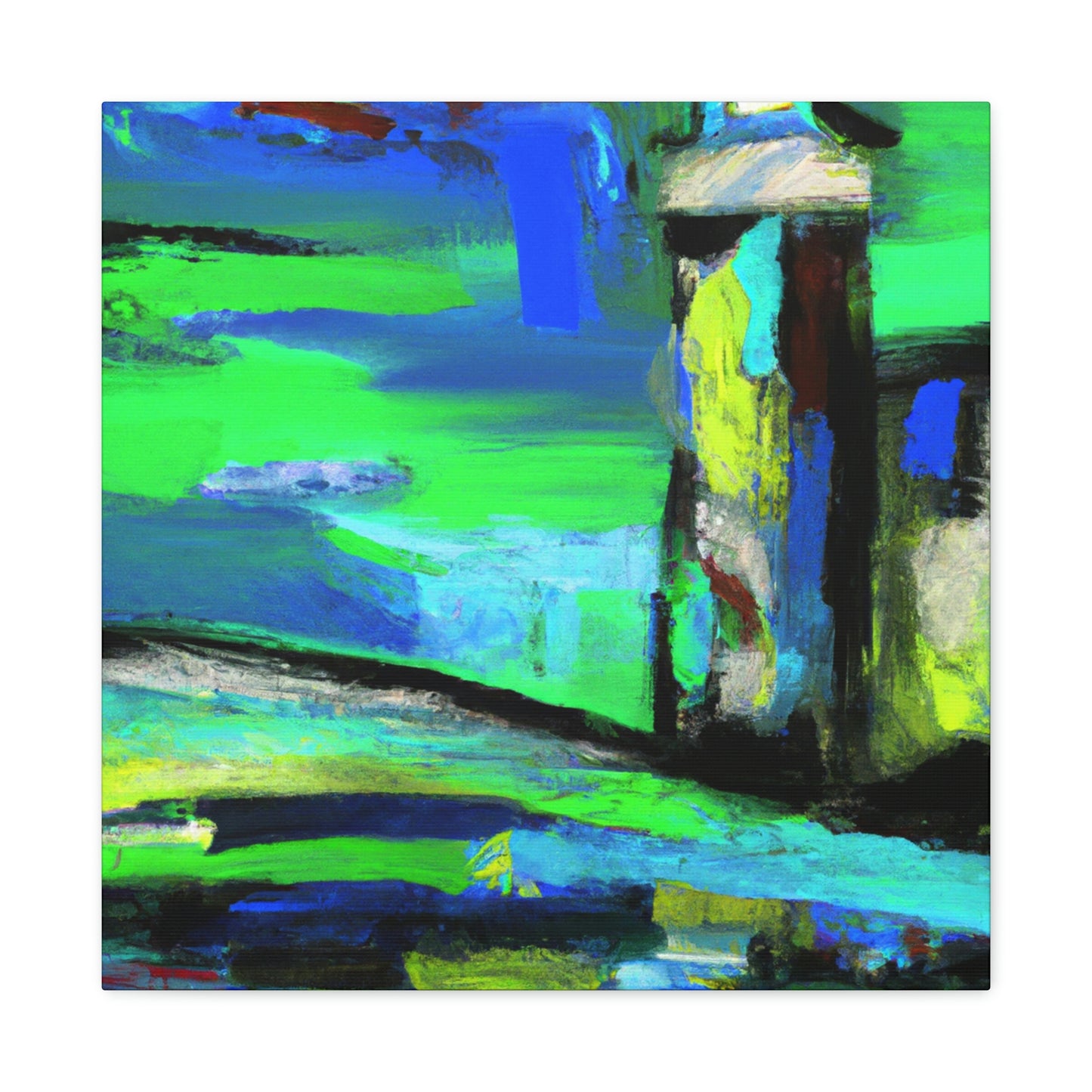 Lighthouse of Expressionism - Canvas