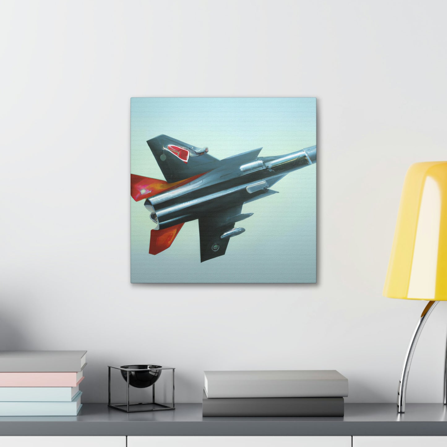 Aircraft In Flight. - Canvas