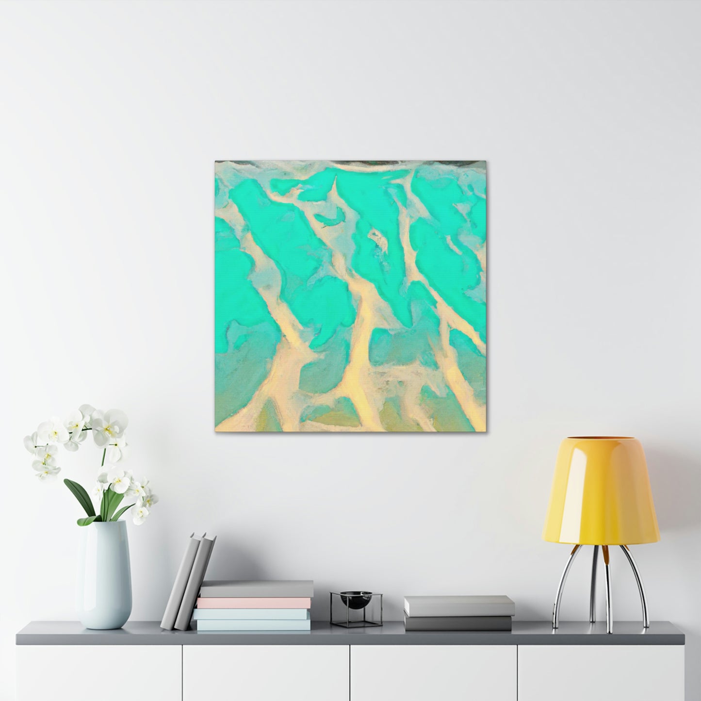 Sandy Beaches Ablaze - Canvas