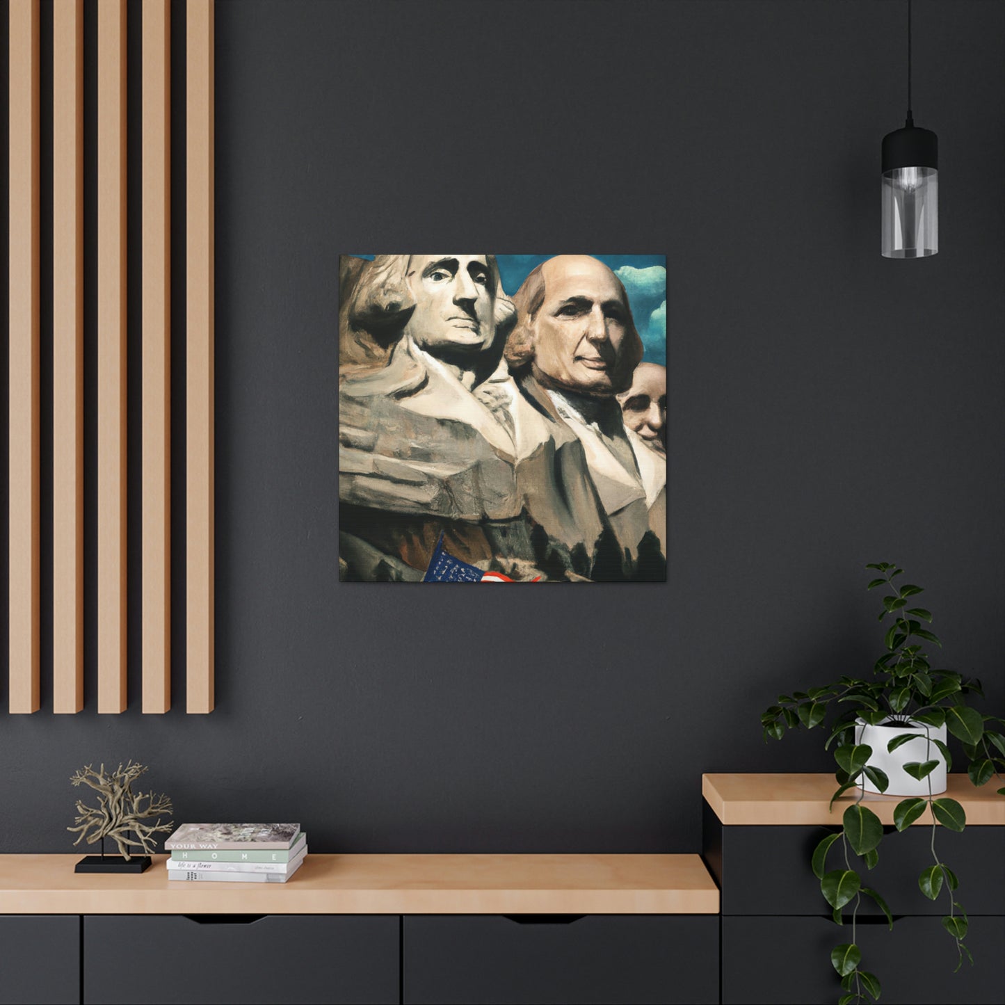 "The Rushmore Portrait" - Canvas