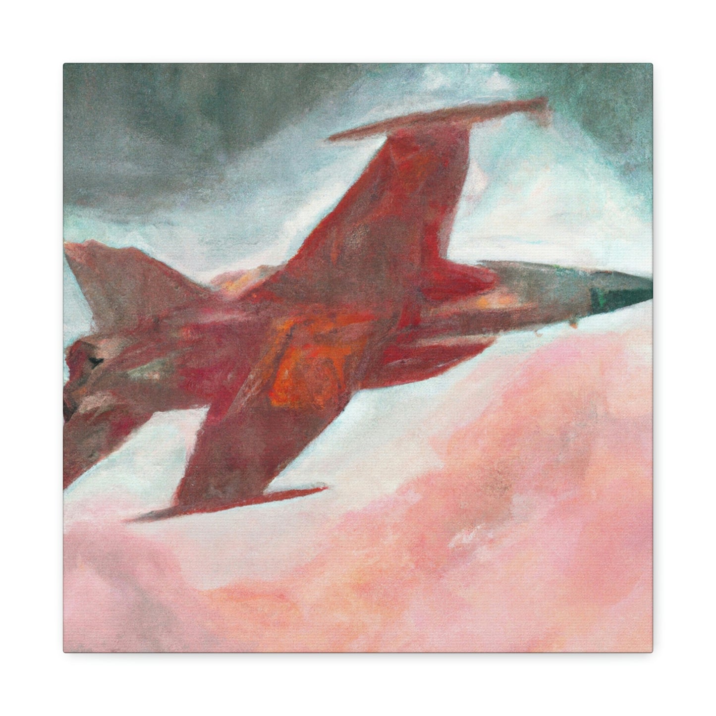 "Supersonic Fighter Ballet" - Canvas