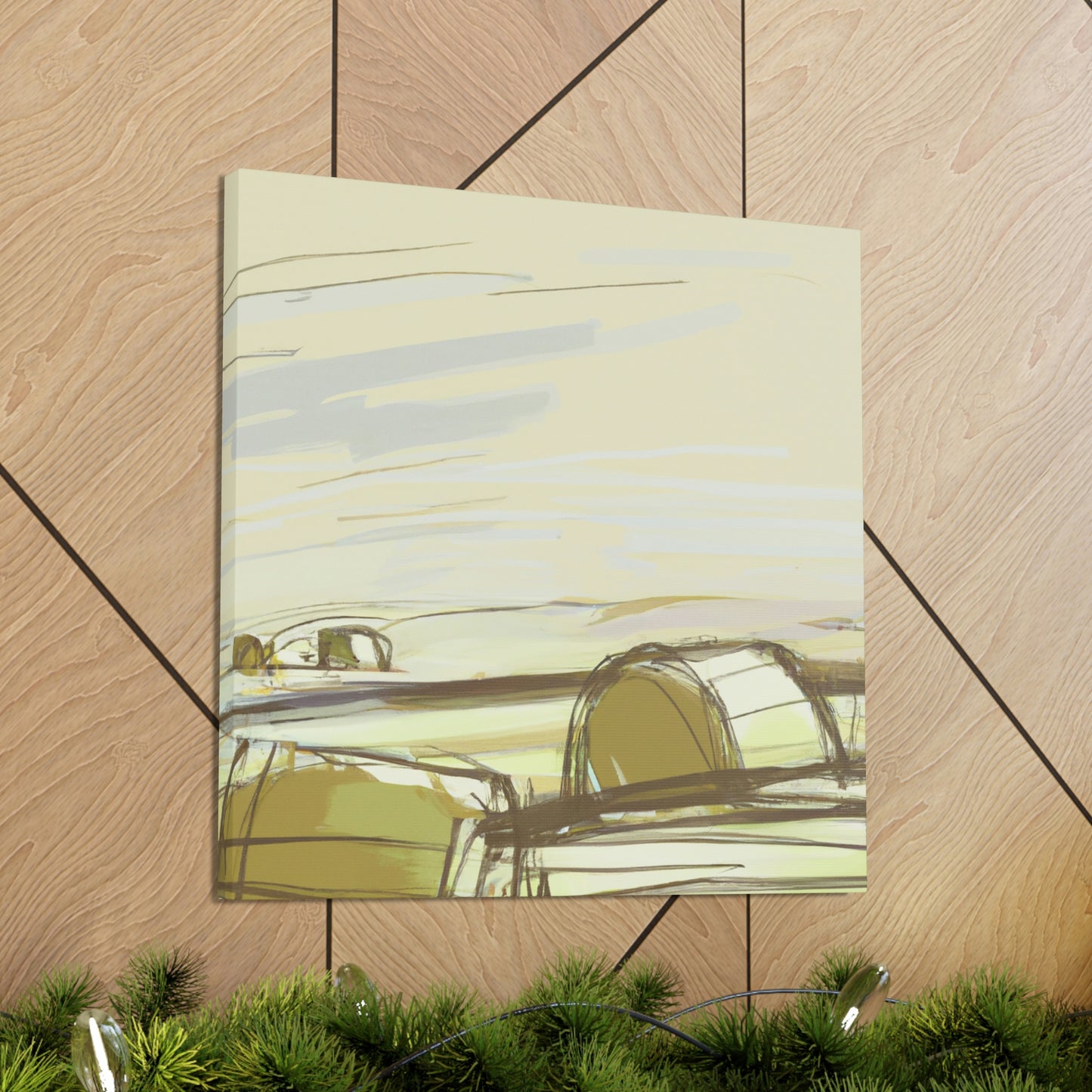 Hay Fields of Gold - Canvas