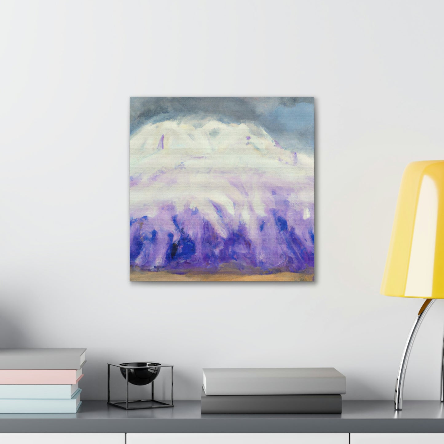 "Snowy Mountain Majesty" - Canvas