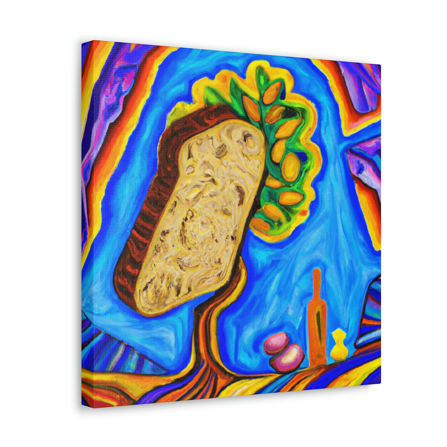 Bread in the Field. - Canvas