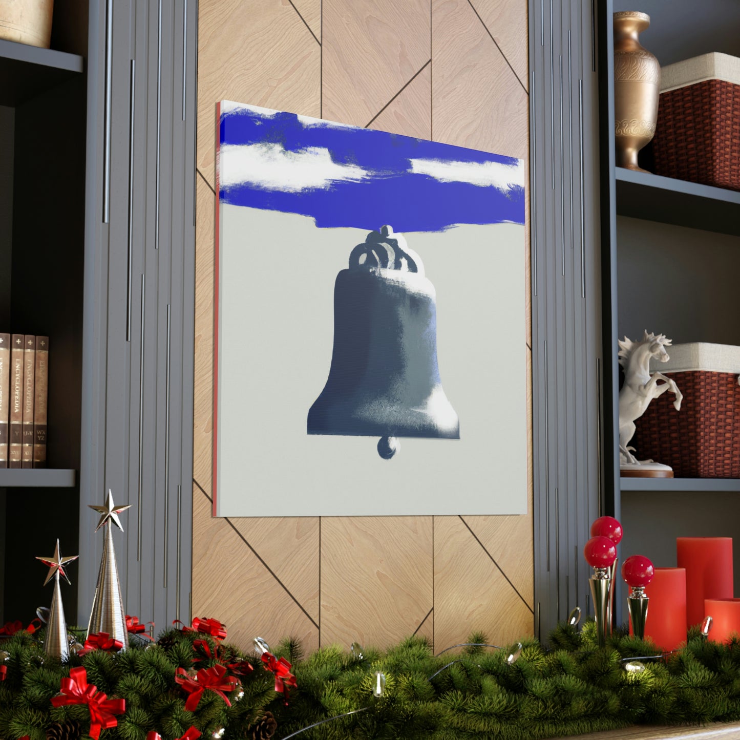 "Liberty Bell Minimalism" - Canvas