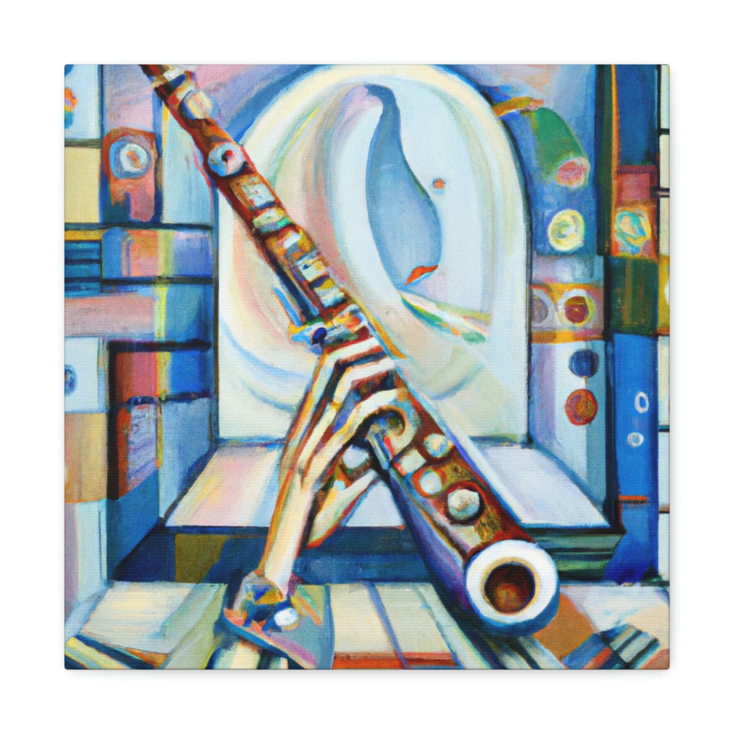 Flute of Expressionism - Canvas