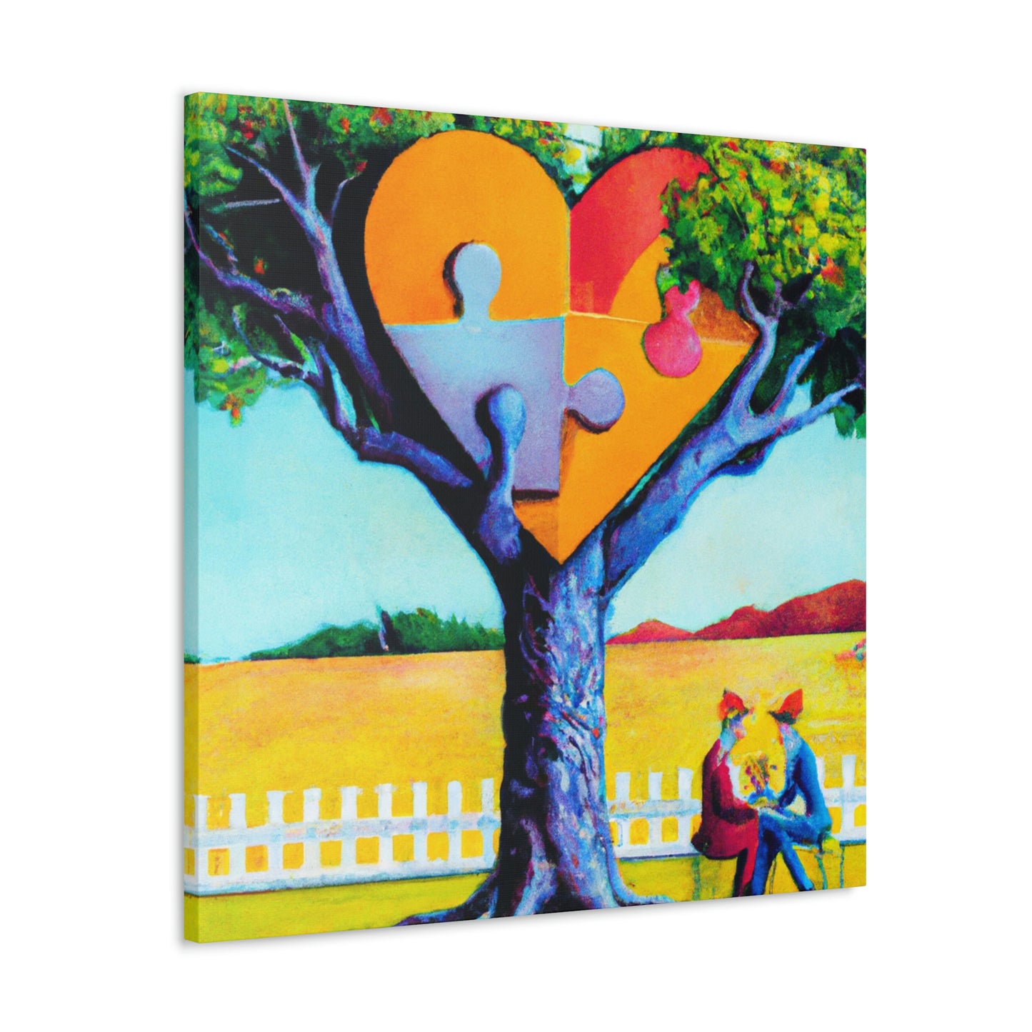 Love Tree in Bloom - Canvas