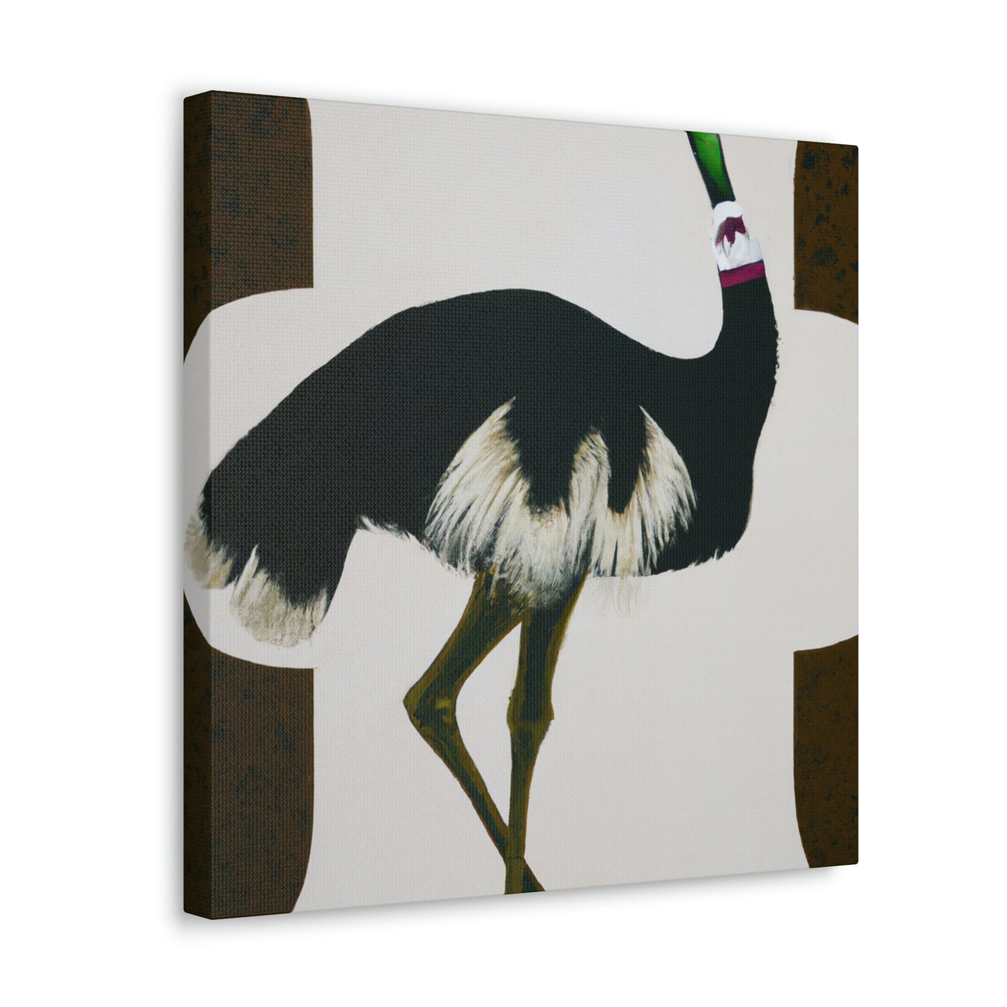 "Emu's Epic Ascent" - Canvas