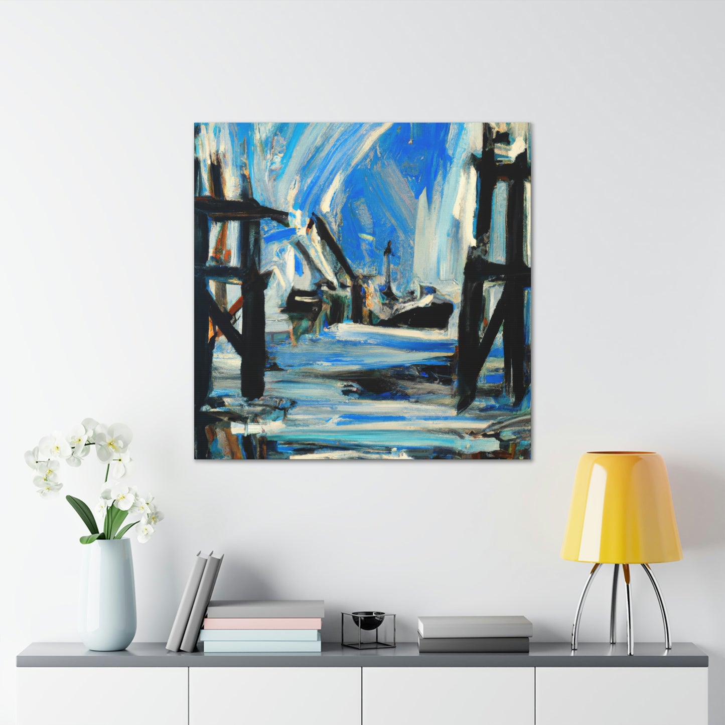 Pier of Expressionism - Canvas