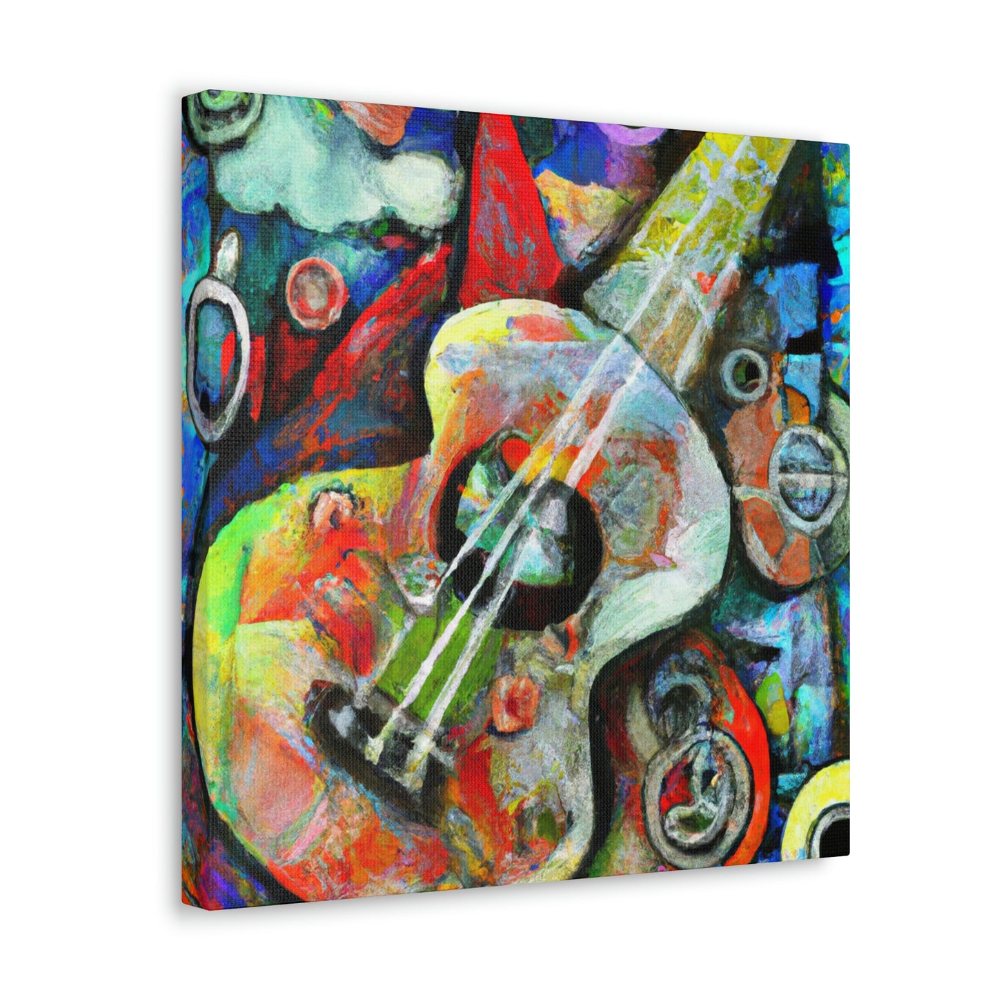 Ukelele in Dreamscape - Canvas