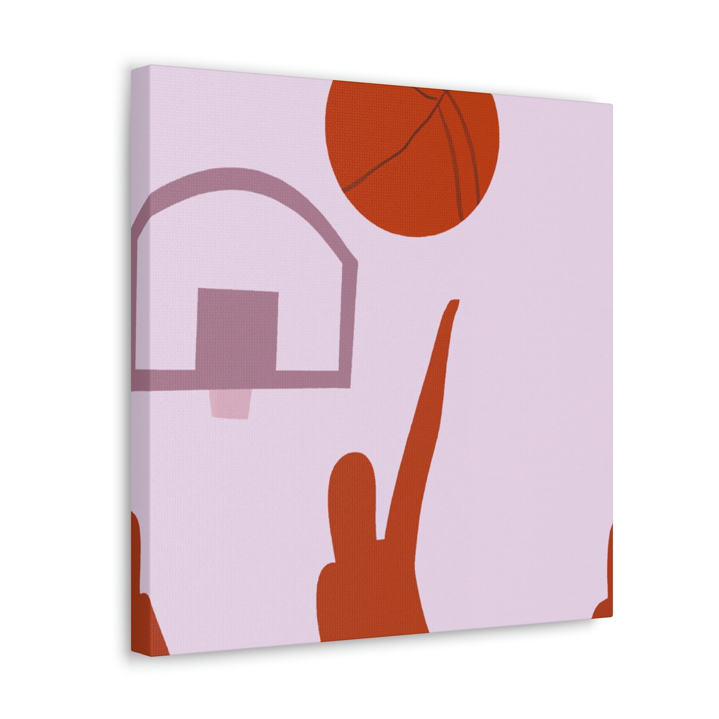 Basketball Icons Minimal - Canvas