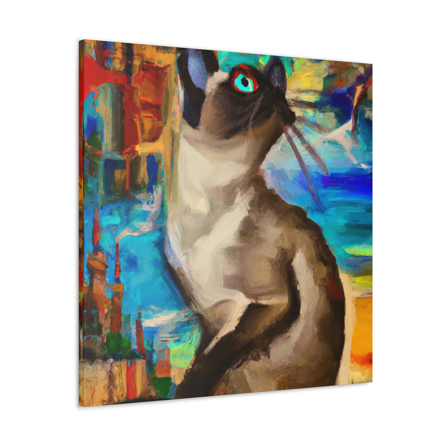 Siamese Dreamscape Art - Canvas