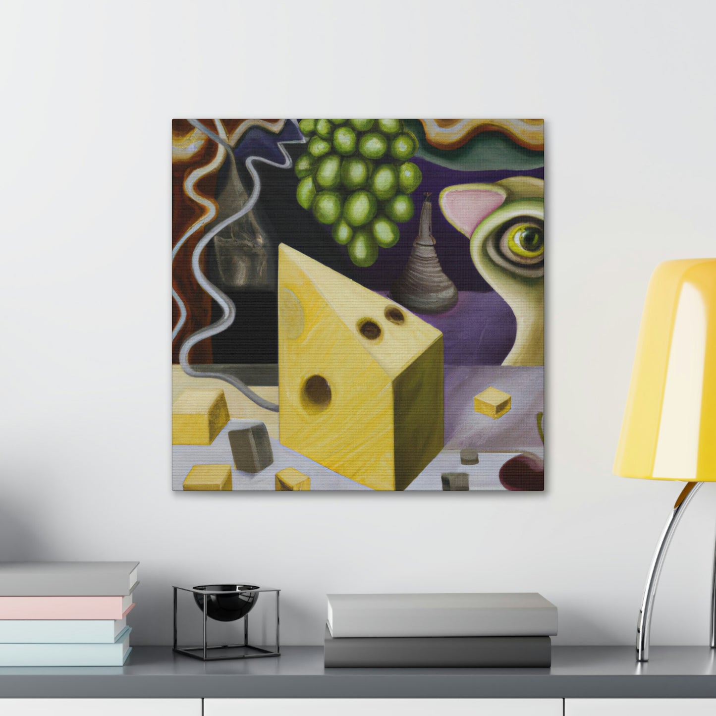 Cheese and Grapes Dance - Canvas