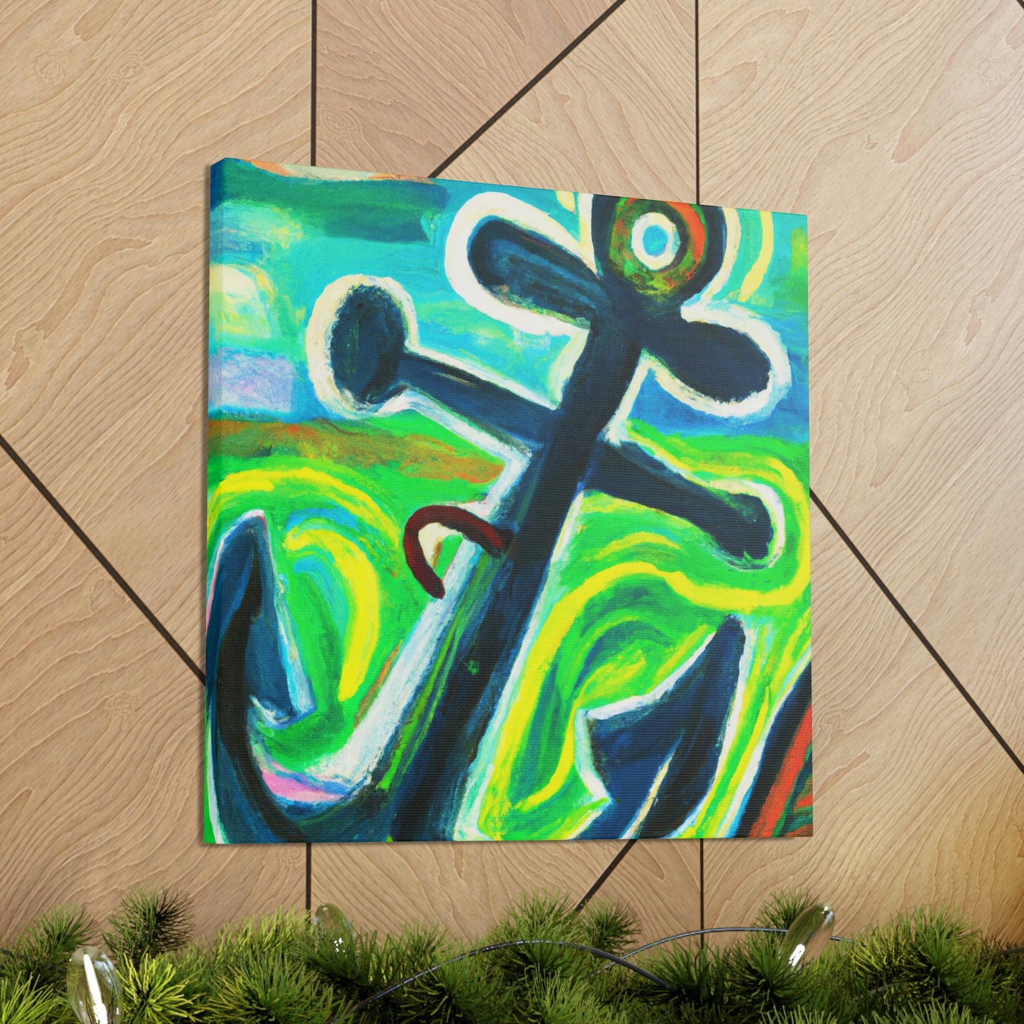 Anchor of Strength. - Canvas