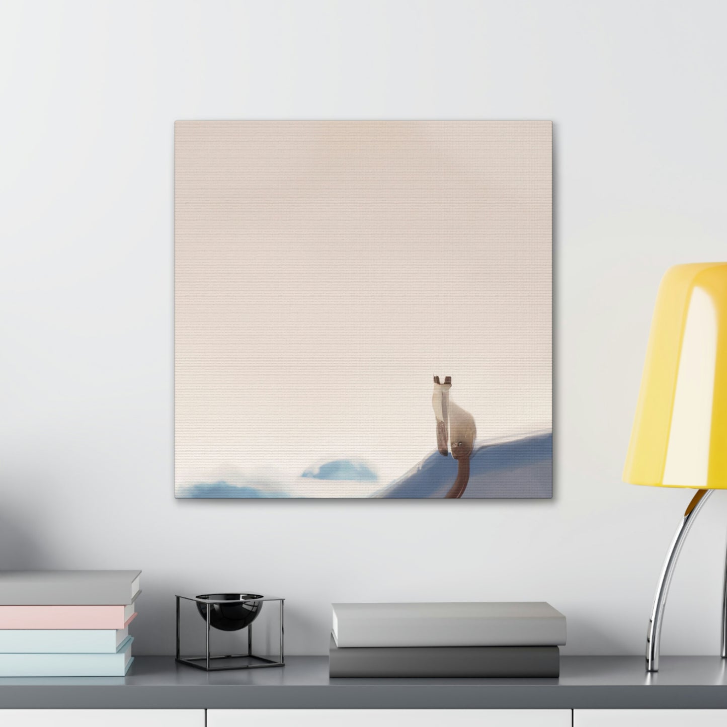 Siamese Simplicity Scene - Canvas