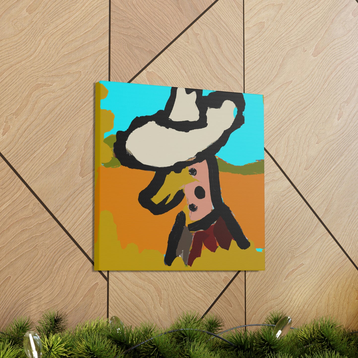 "Cowboy Western Concept” - Canvas