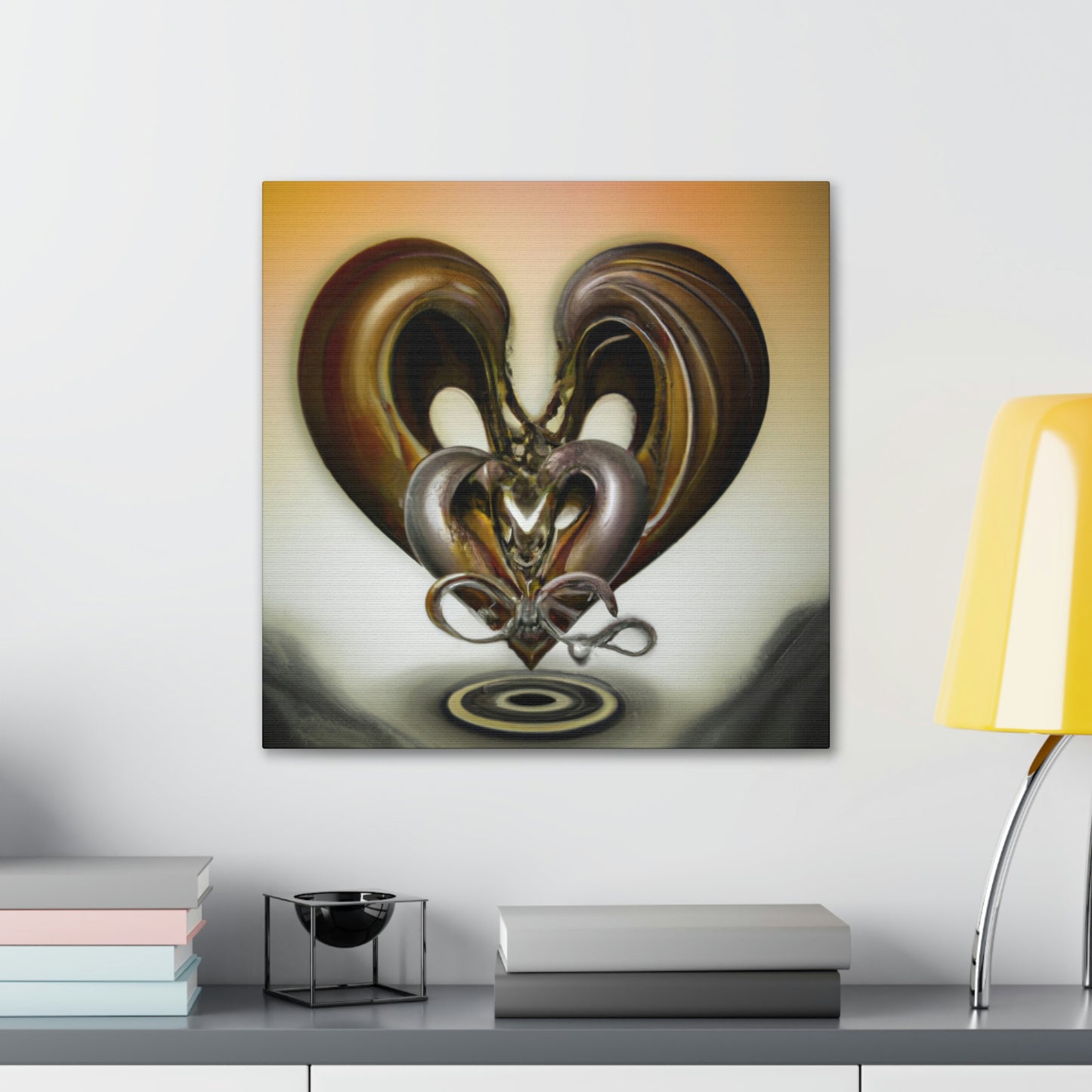 Intertwined Hearts Unite - Canvas