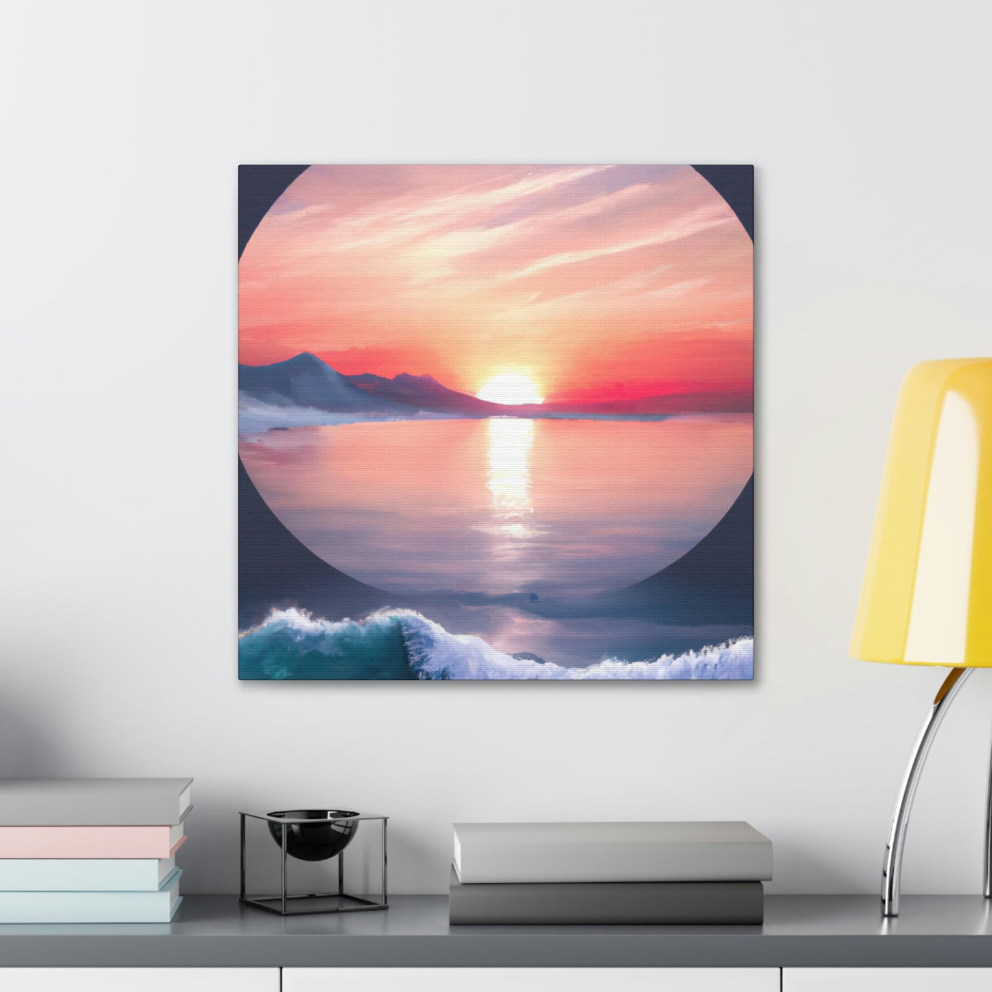 Radiant Reflection Of Life - Canvas