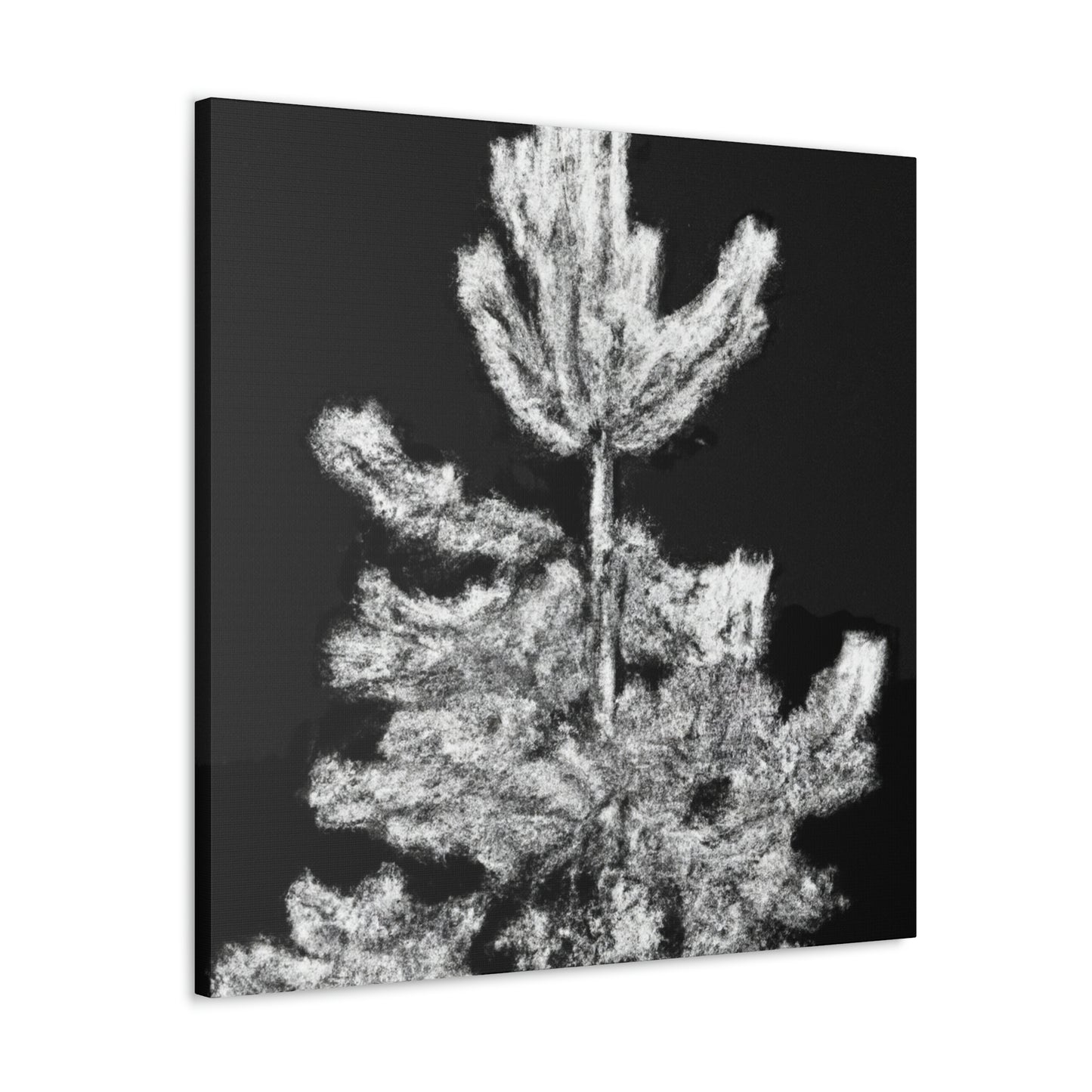 "Pine Trees in Deco" - Canvas