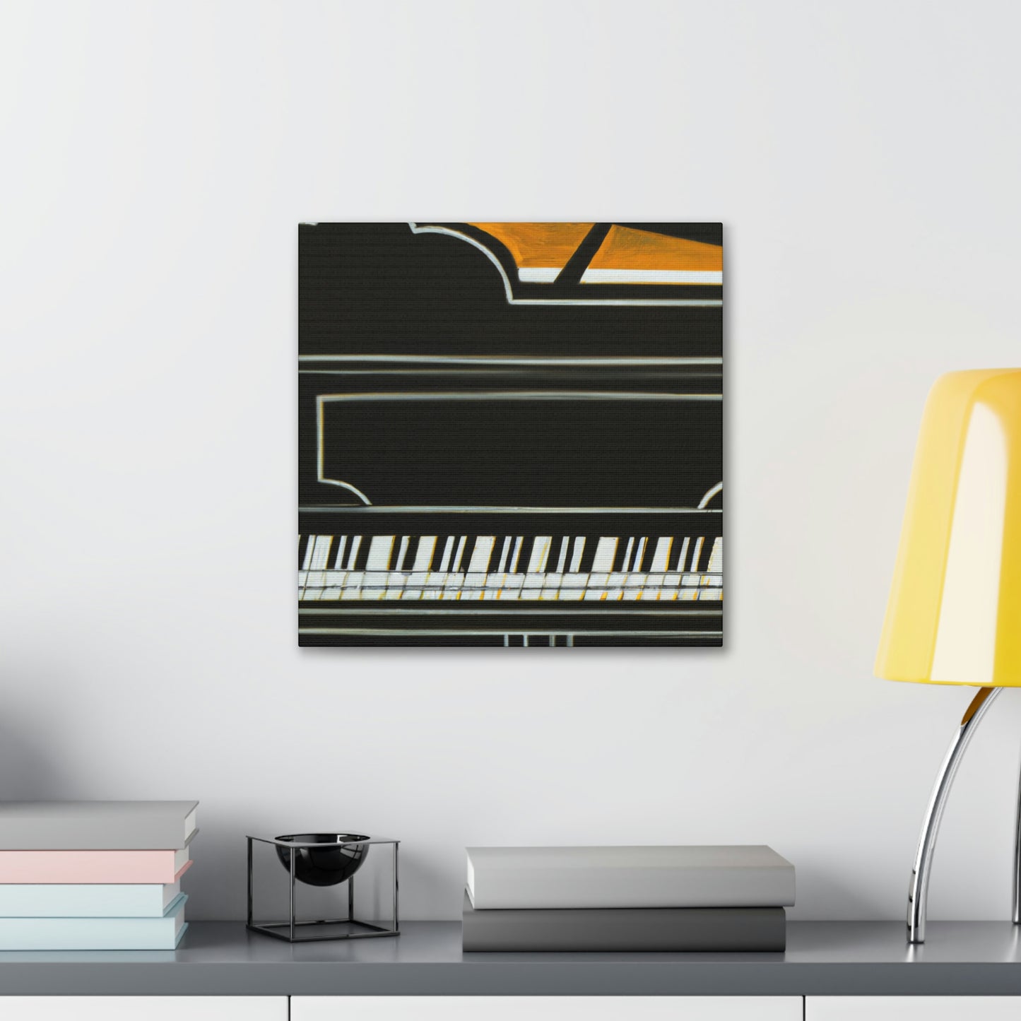 "Piano of Silken Strings" - Canvas